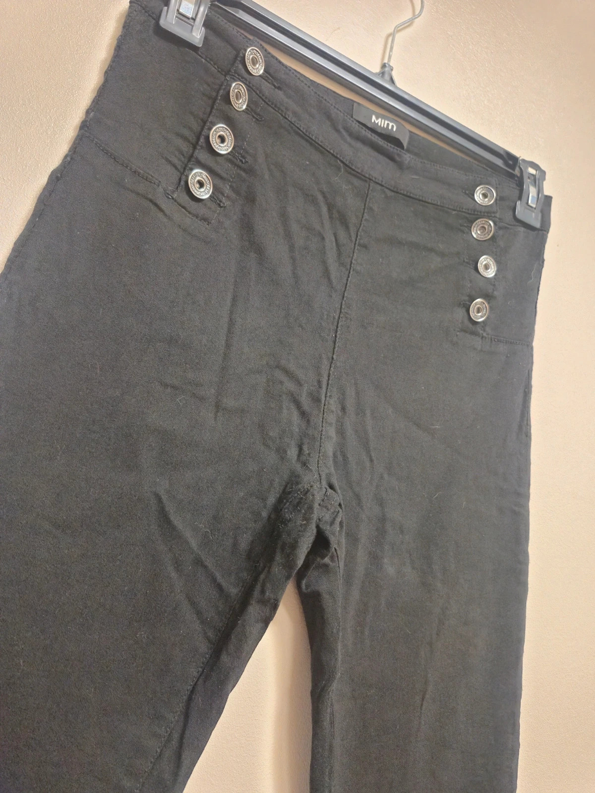 Pentalon noir stretch taille 40 - mim – Mim – taille L / 40 / 12 2