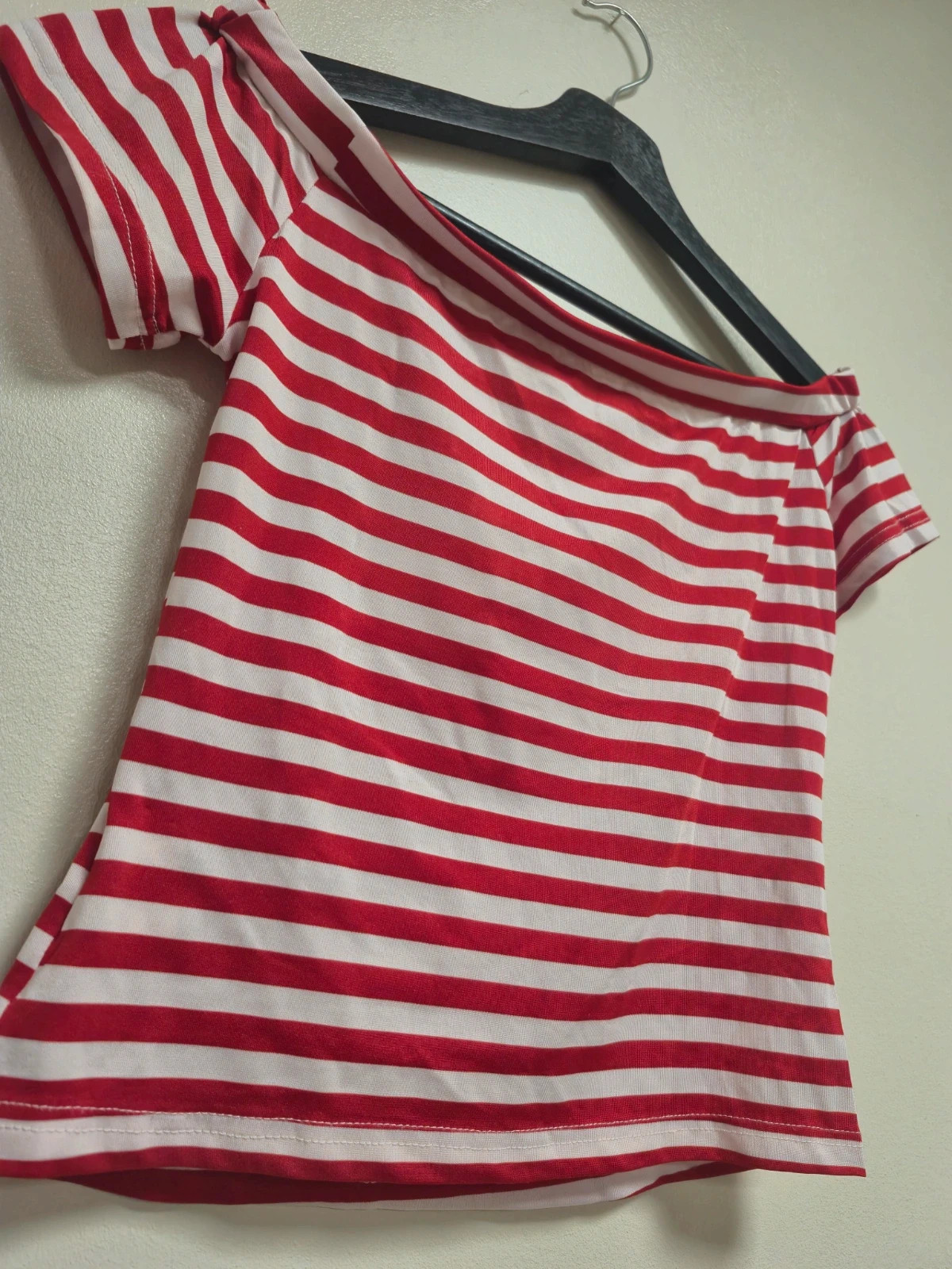 Top marinière rouge et blanc Shein - Taille 36 – Shein – taille S / 36 / 8 2