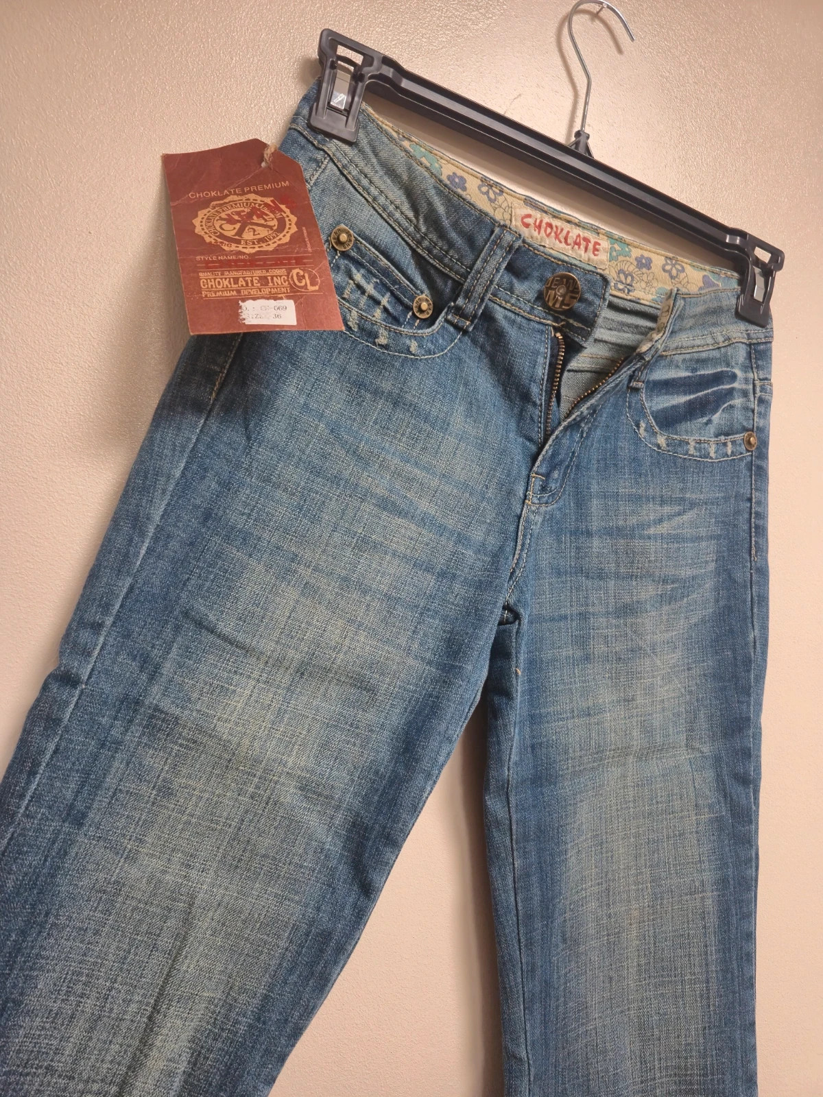Jeans / corsaire bleu Choklate neuf avec étiquette – Choklate – taille S / 36 / 8 2