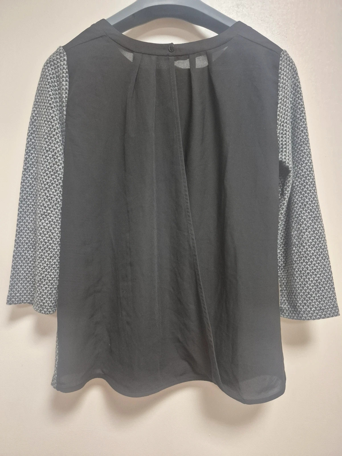 Haut noir demi manche camaïeu Taille M état impeccable