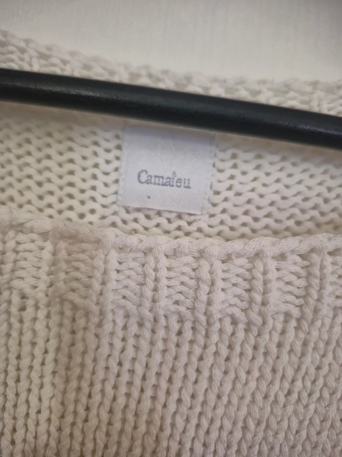 Débardeur en maille beige camaïeu taille S M – Camaïeu – taille S / 36 / 8 3