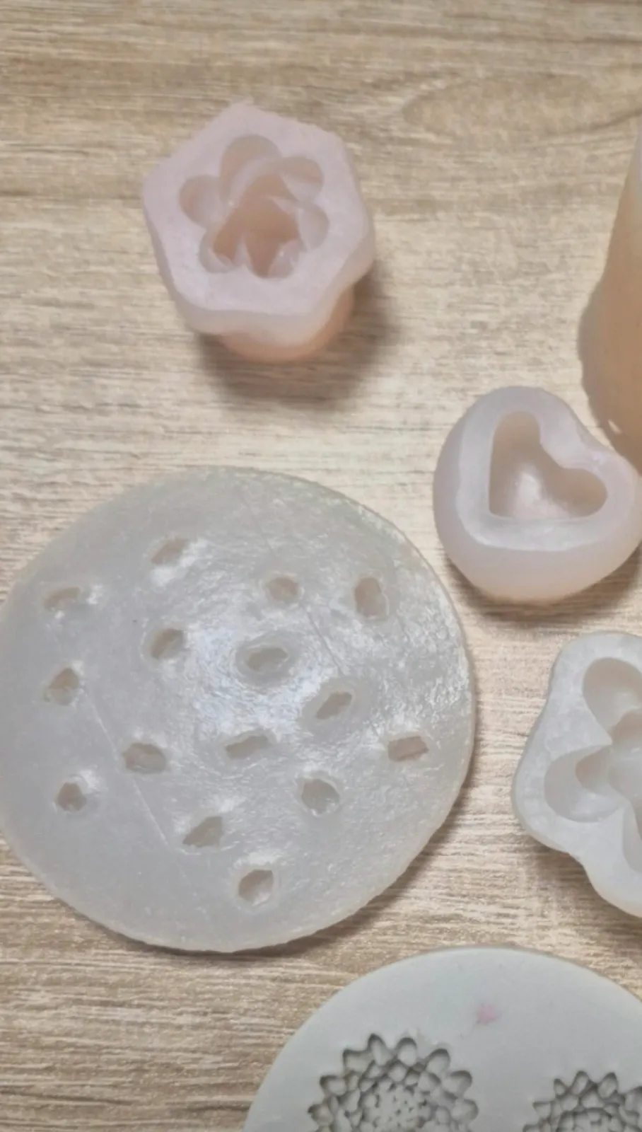 Lot de moules en silicone pour résine ou bougie – Je ne sais pas 2