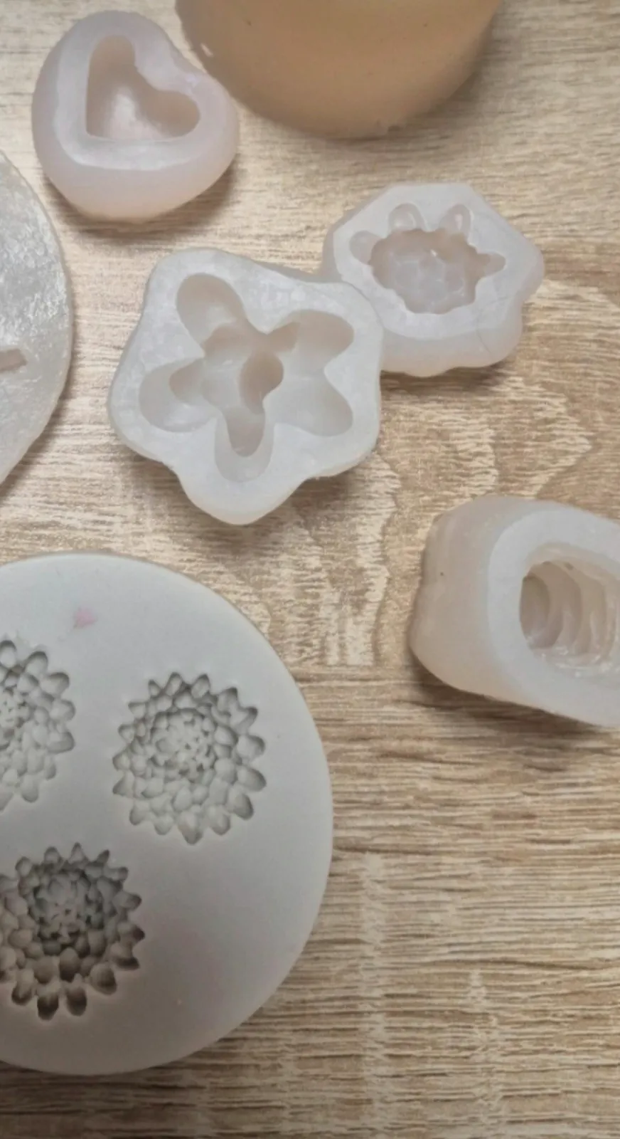 Lot de moules en silicone pour résine ou bougie – Je ne sais pas 3