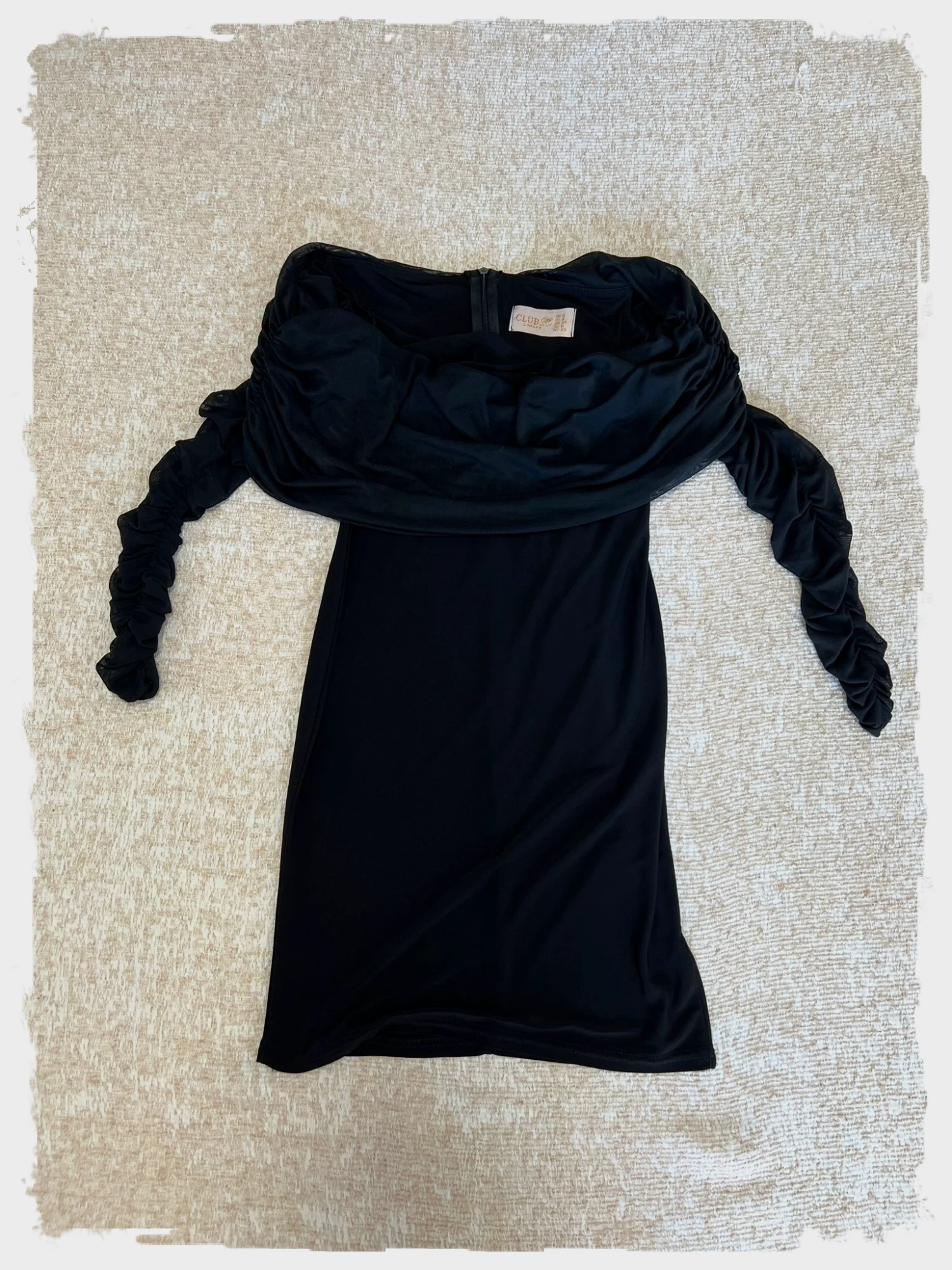 Robe courte noire Club L London taille XS – Club L London – taille XS