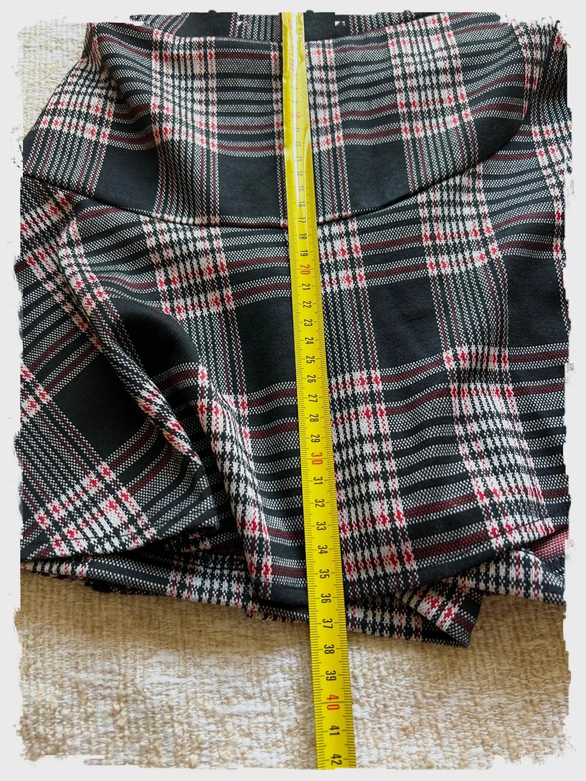 Jupe-short à carreaux Stradivarius taille XS – Stradivarius – taille XS 6