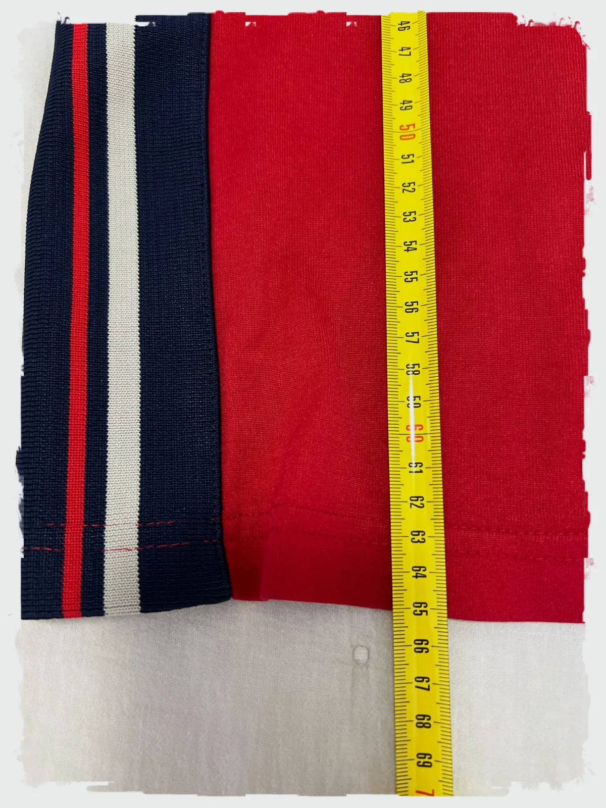 T-shirt Nike rouge à bandes latérales – Nike – taille S 6