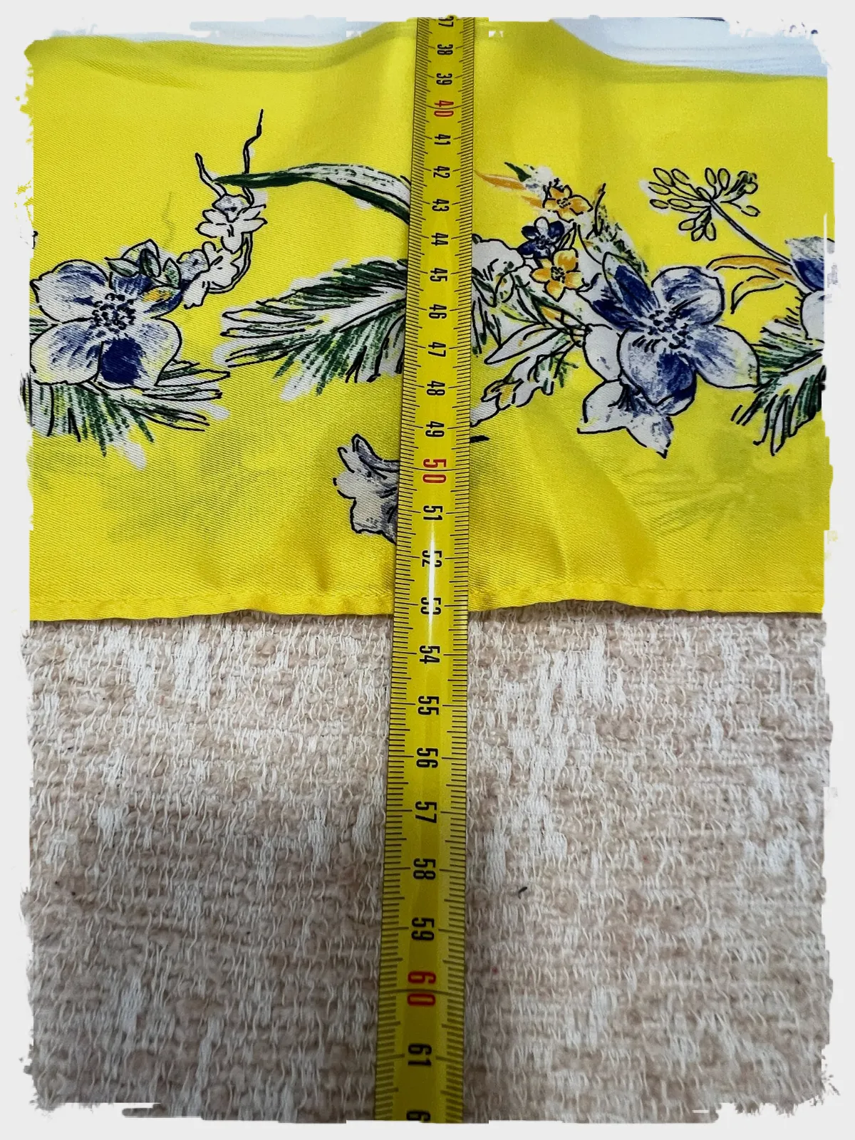Blouse T-shirt imprimé fleuri jaune & blanc Zara - Taille XS – Zara – taille XS 5