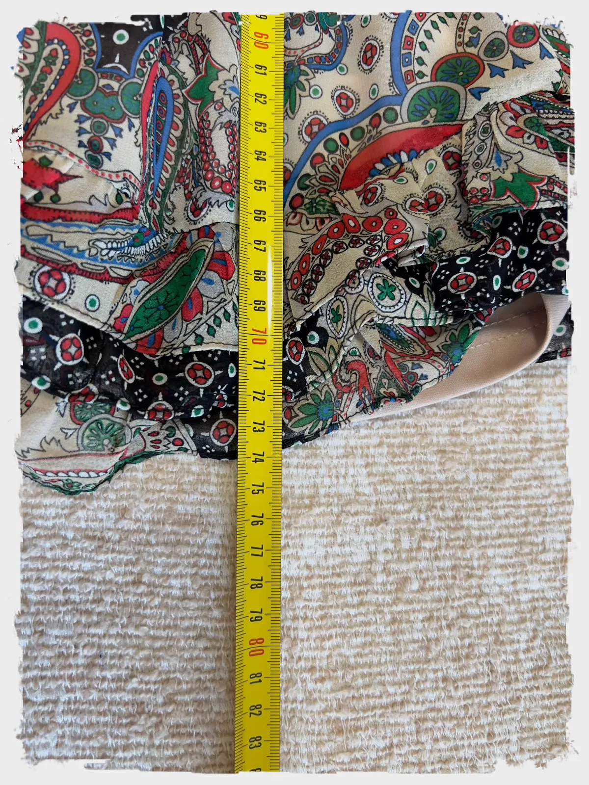 Robe courte imprimé cachemire Suiteblanco XS – Suiteblanco – taille XS 5