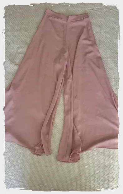 Pantalon large Zara rose fluide taille XS – Zara – taille XS 3