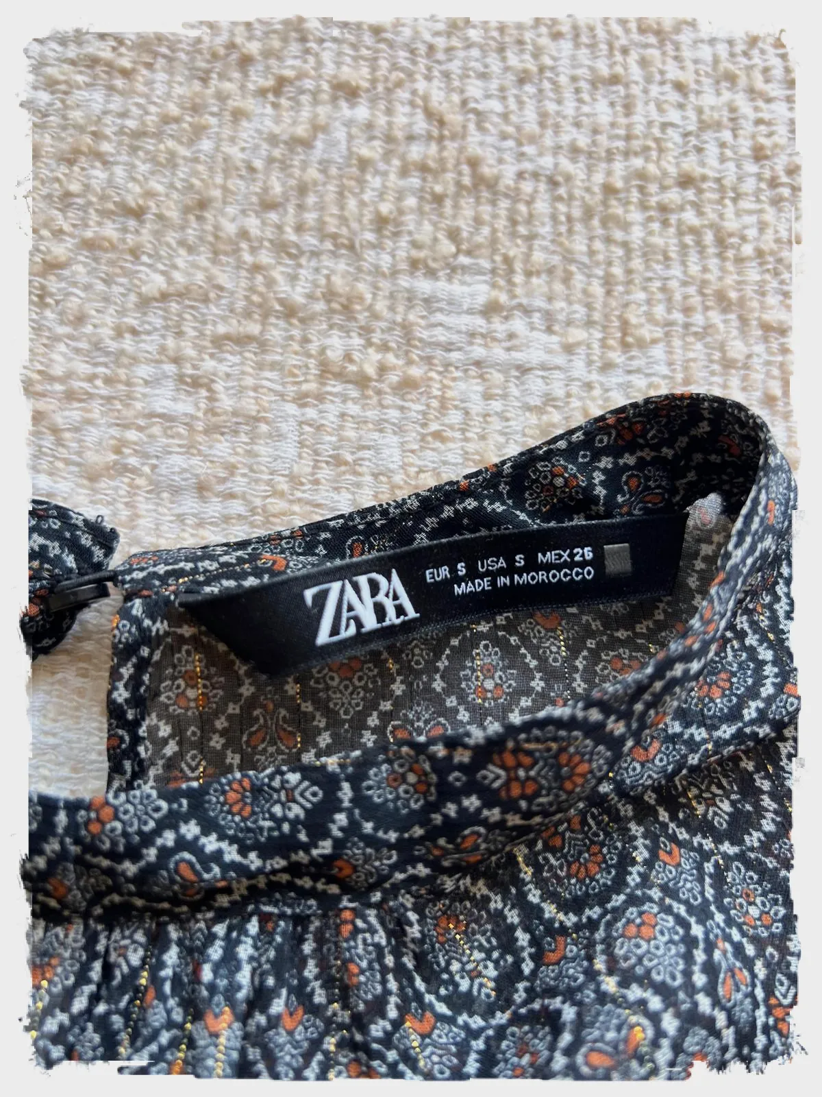Blouse fluide transparente  Zara - Taille S – Zara – taille S 3