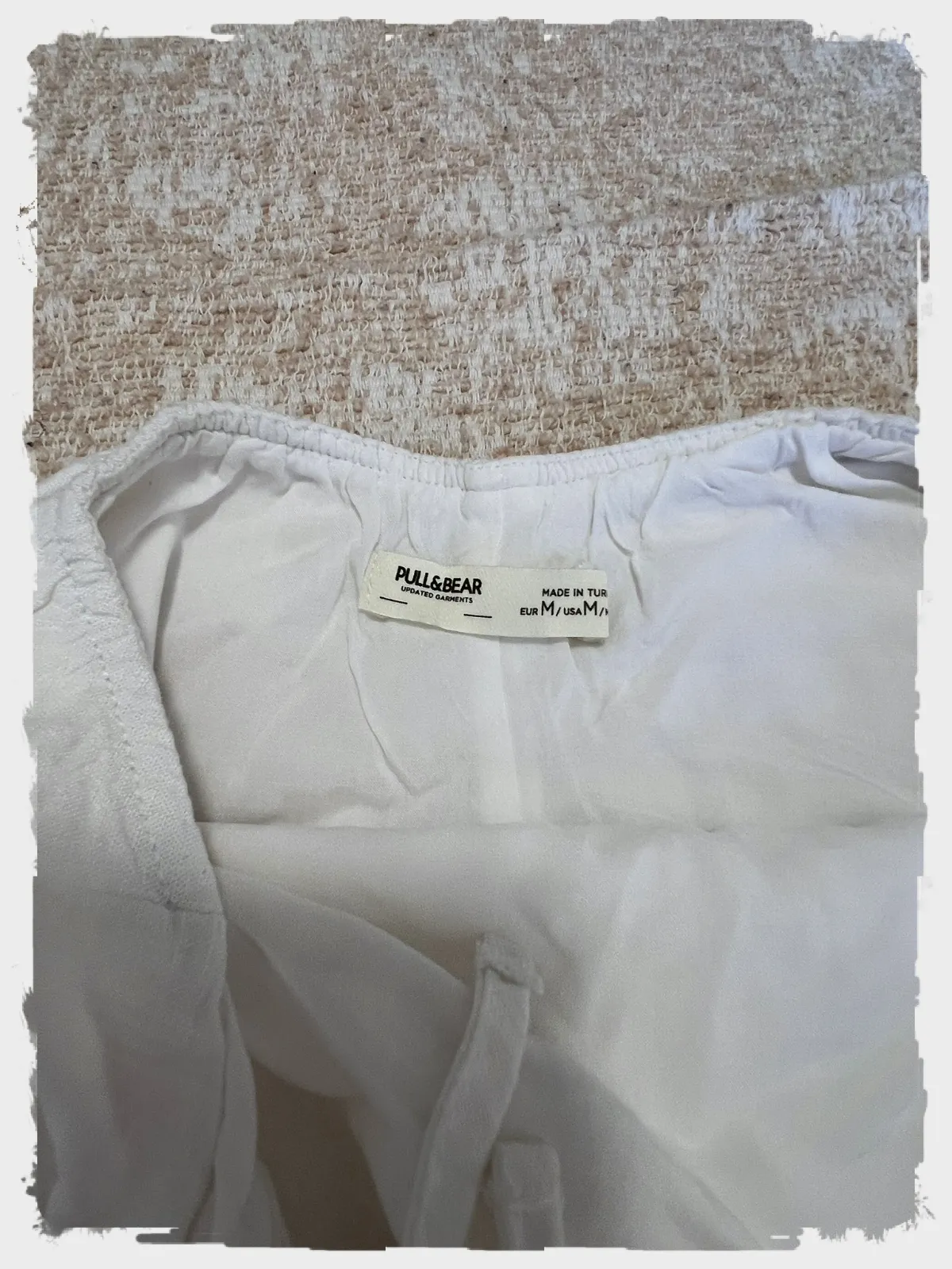 Robe courte dos nu blanche Pull&Bear – Pull&Bear – taille M 3