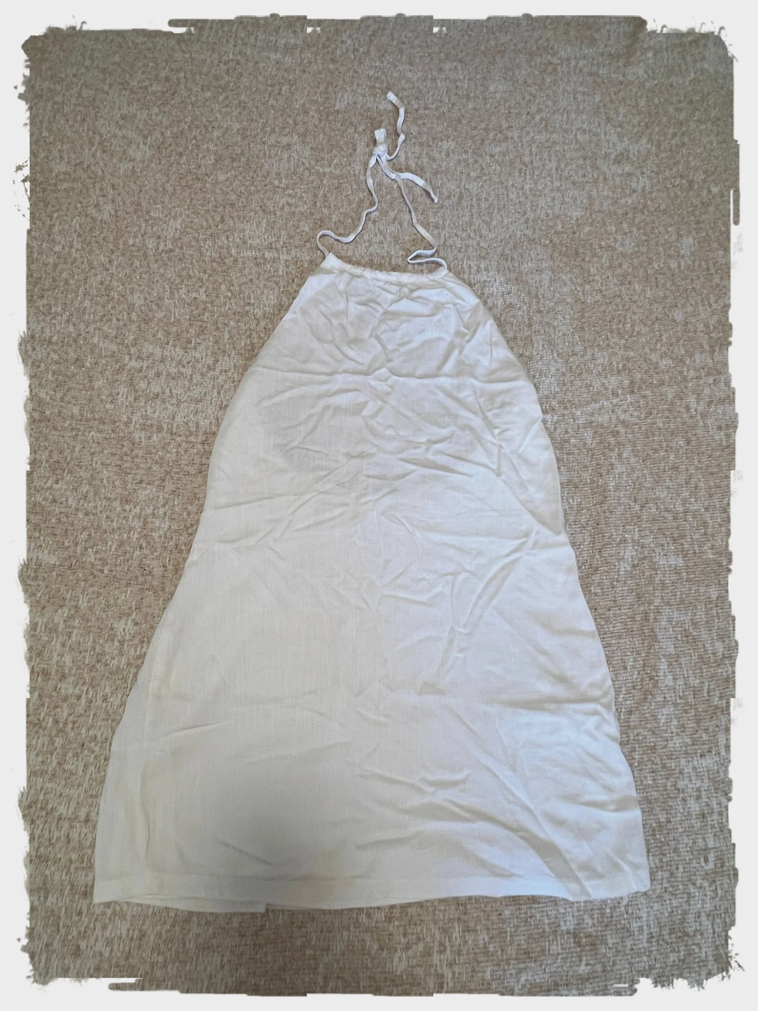 Robe courte dos nu blanche Pull&Bear