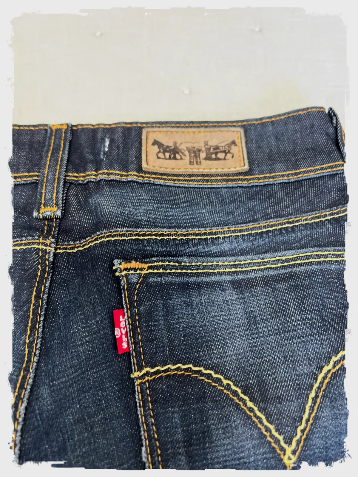 Jean Levi's 473 Skinny Fit bleu brut – Levi's – taille 36 5