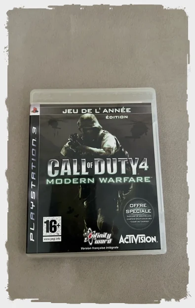 Jeu Call of Duty 4 Modern Warfare PS3