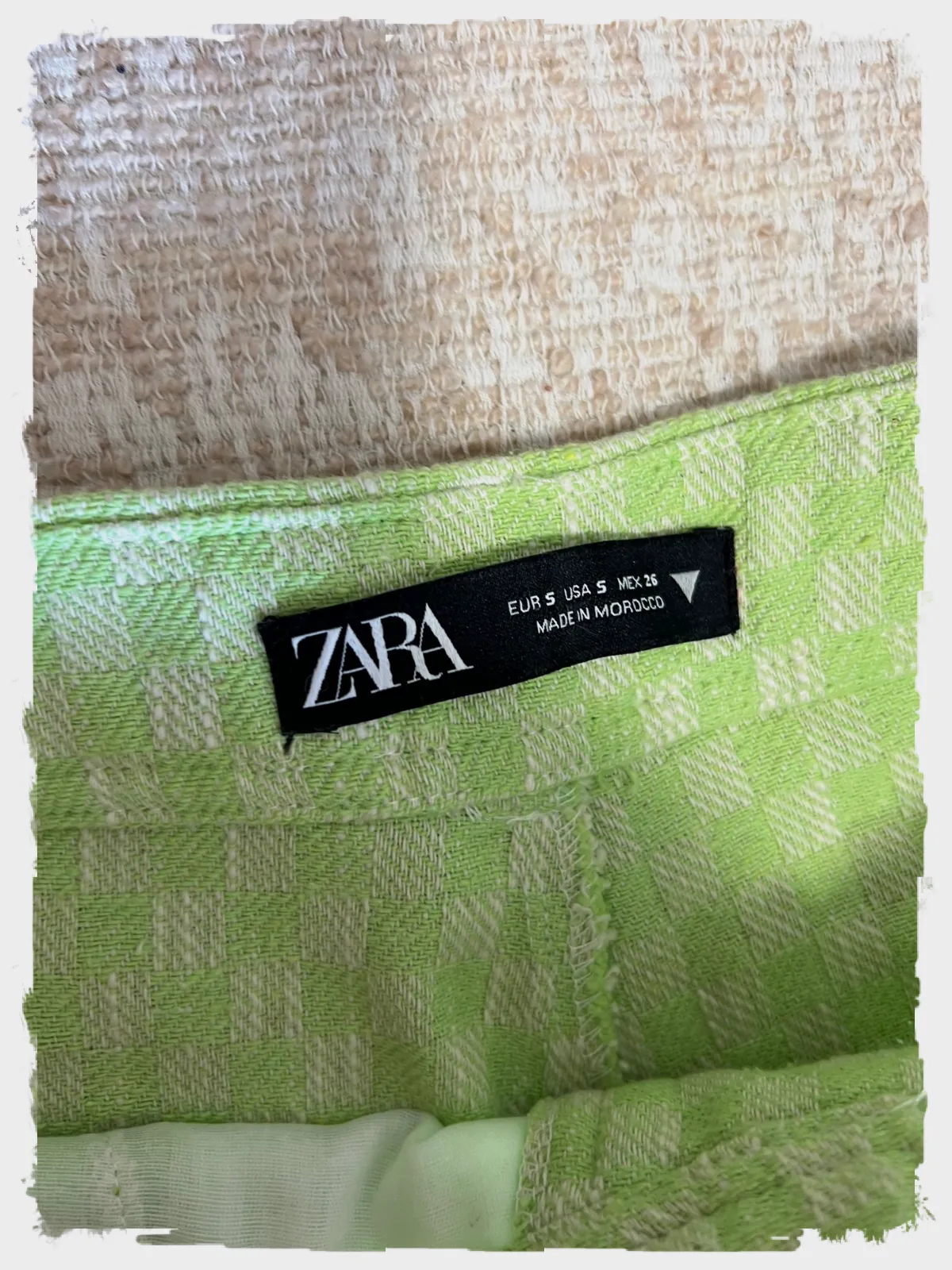 Pantalon large vert Zara taille S – Zara – taille S 4