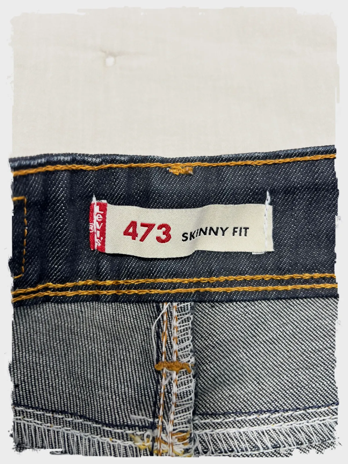 Jean Levi's 473 Skinny Fit bleu brut – Levi's – taille 36 4