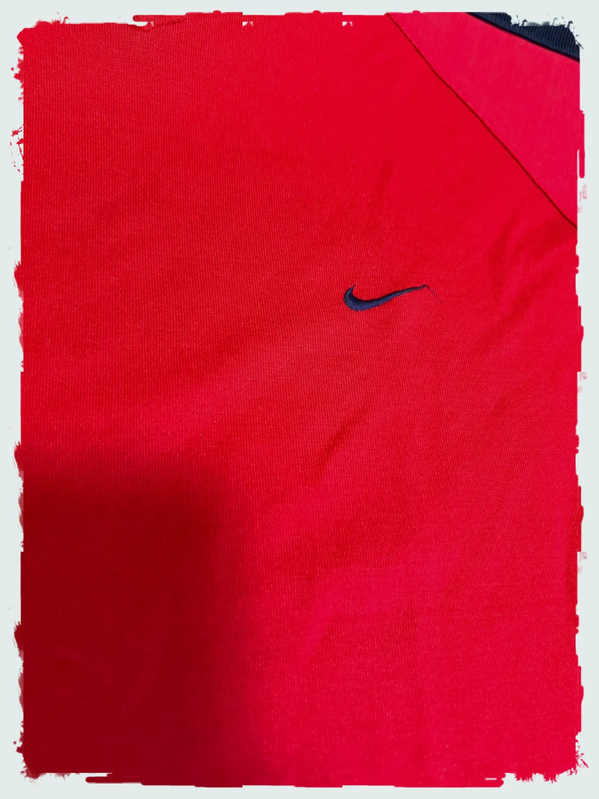 T-shirt Nike rouge à bandes latérales – Nike – taille S 3