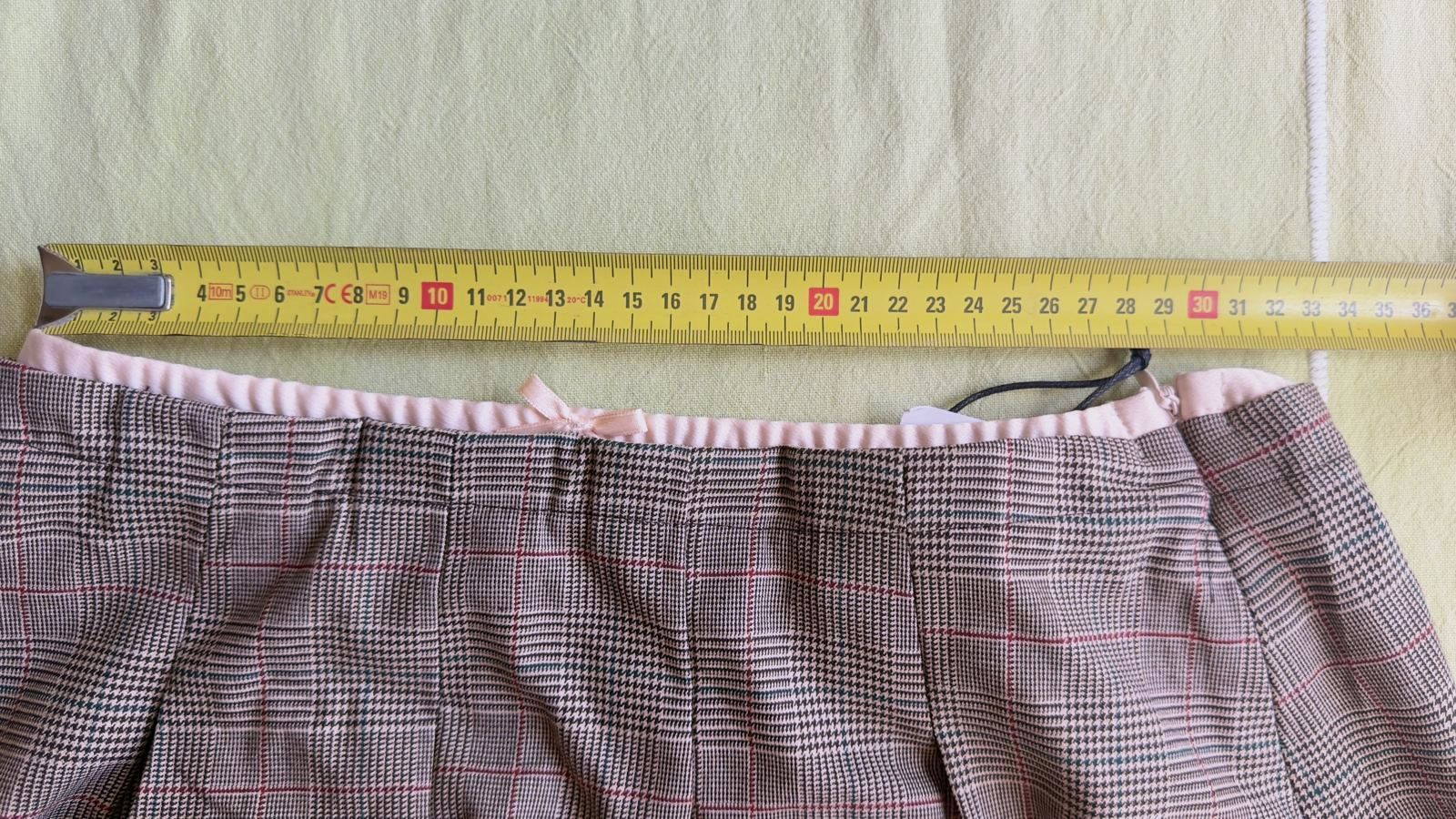 Ensemble bustier + jupe plissée à carreaux – Pull & Bear – taille S 6
