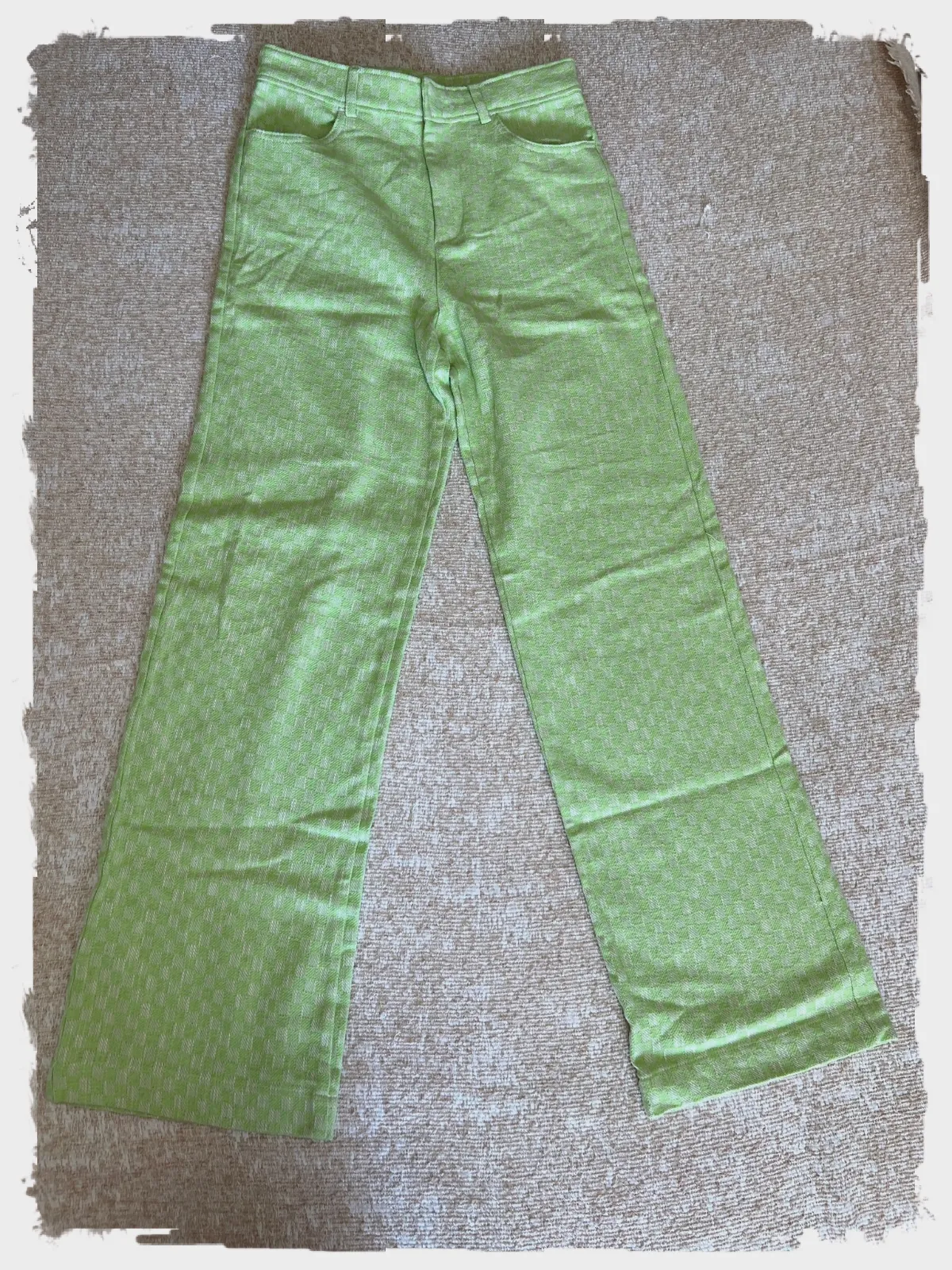 Pantalon large vert Zara taille S – Zara – taille S 2