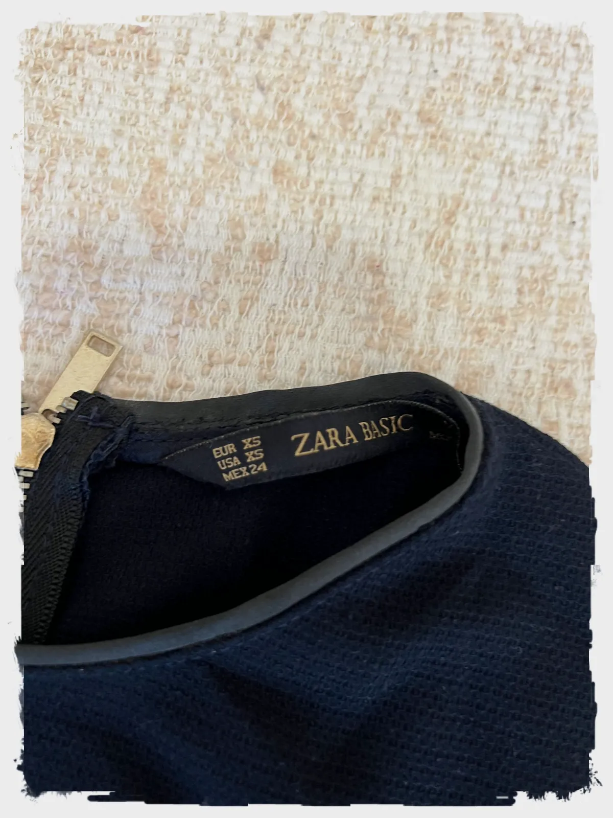 Robe courte noire avec ceinture XS – Zara – taille XS 5