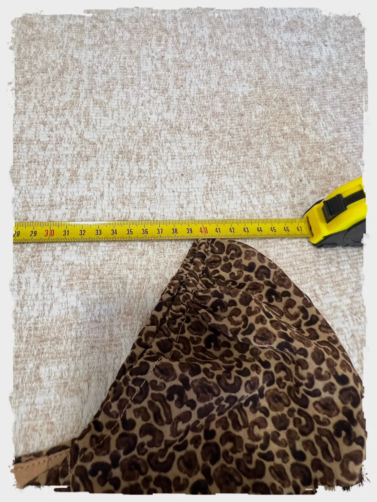 Blouse léopard manches longues marron Pamela - Taille S – Pamela – taille S 4
