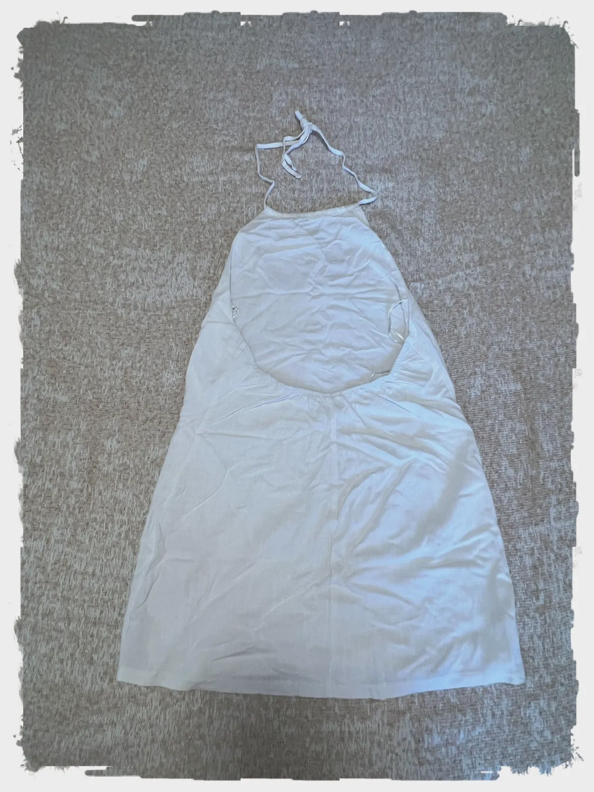 Robe courte dos nu blanche Pull&Bear – Pull&Bear – taille M 2