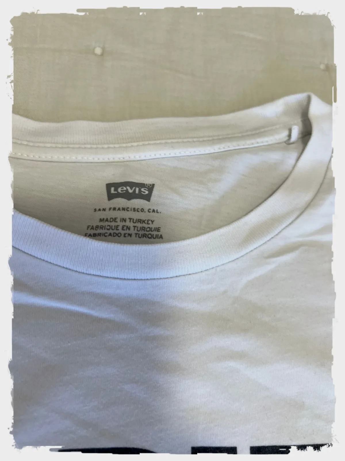 T-shirt blanc Levi's Ibiza col rond – Levi's – taille XS 4