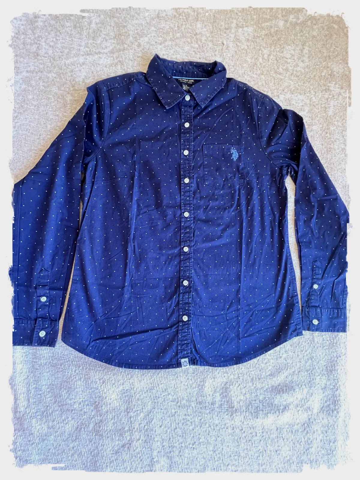 Chemise U.S. Polo Assn. - Taille S - Couleur bleu – U.S Polo Assn – taille S 2