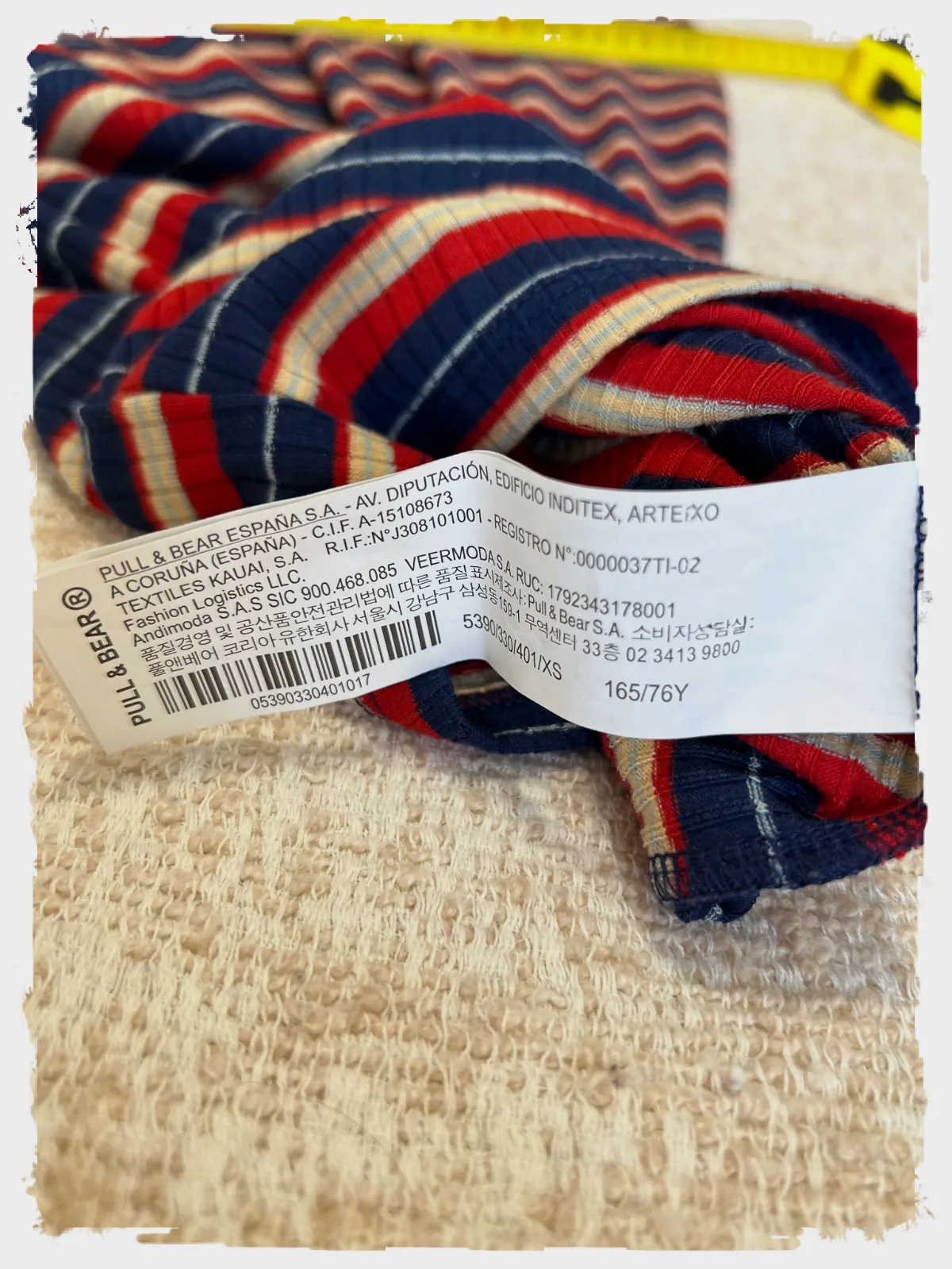 Robe longue moulante rayer Pull & Bear XS – Pull & Bear – taille XS 8
