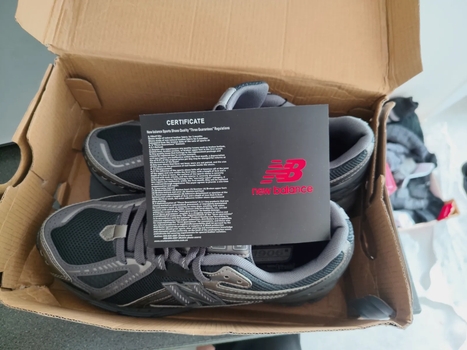👟 New Balance 1906R – Gris / Noir – New Balance – taille EU 43 4