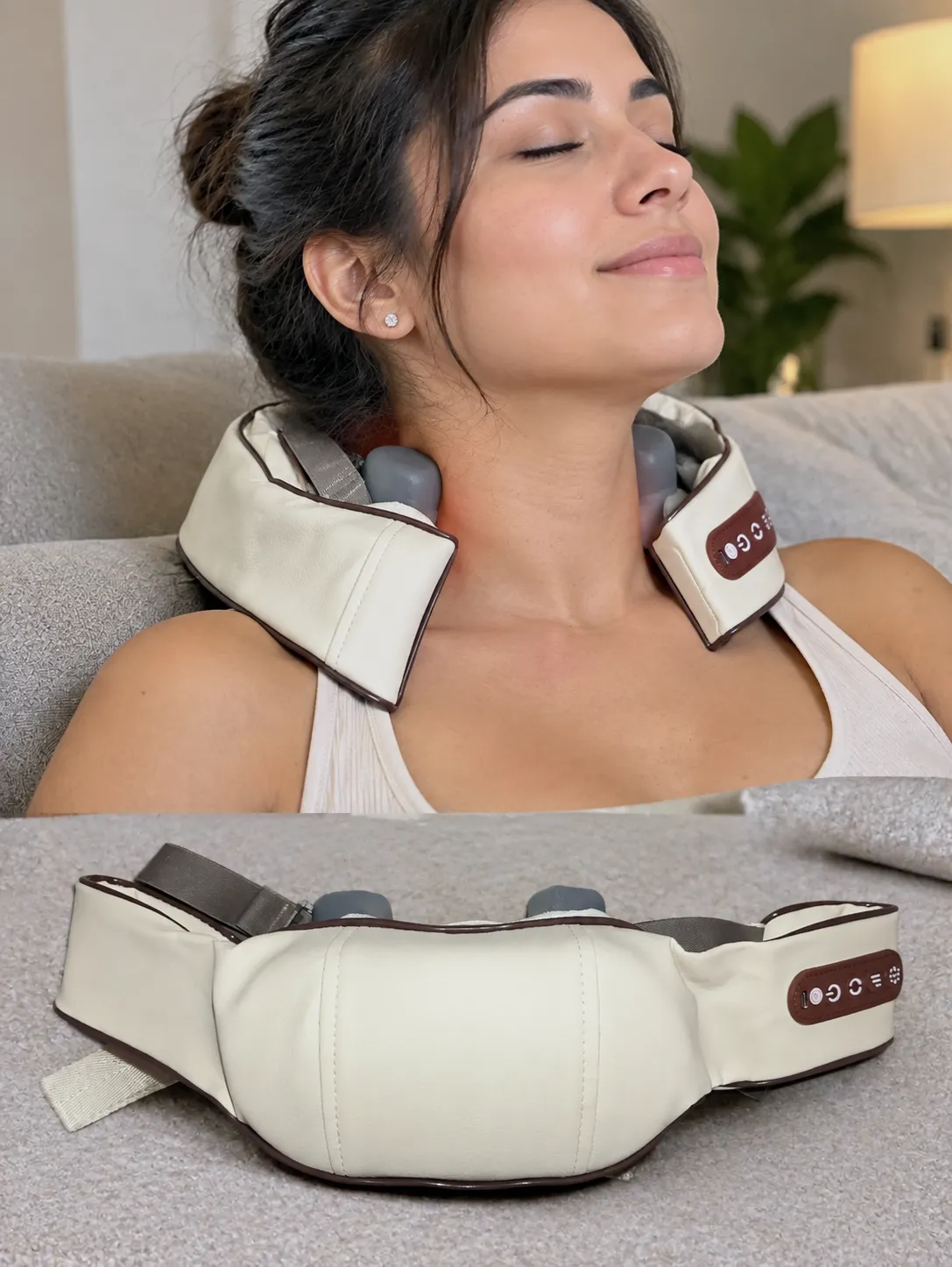 Cinturón Masajeador Abdominal y Lumbar Térmico – Shoulder 8