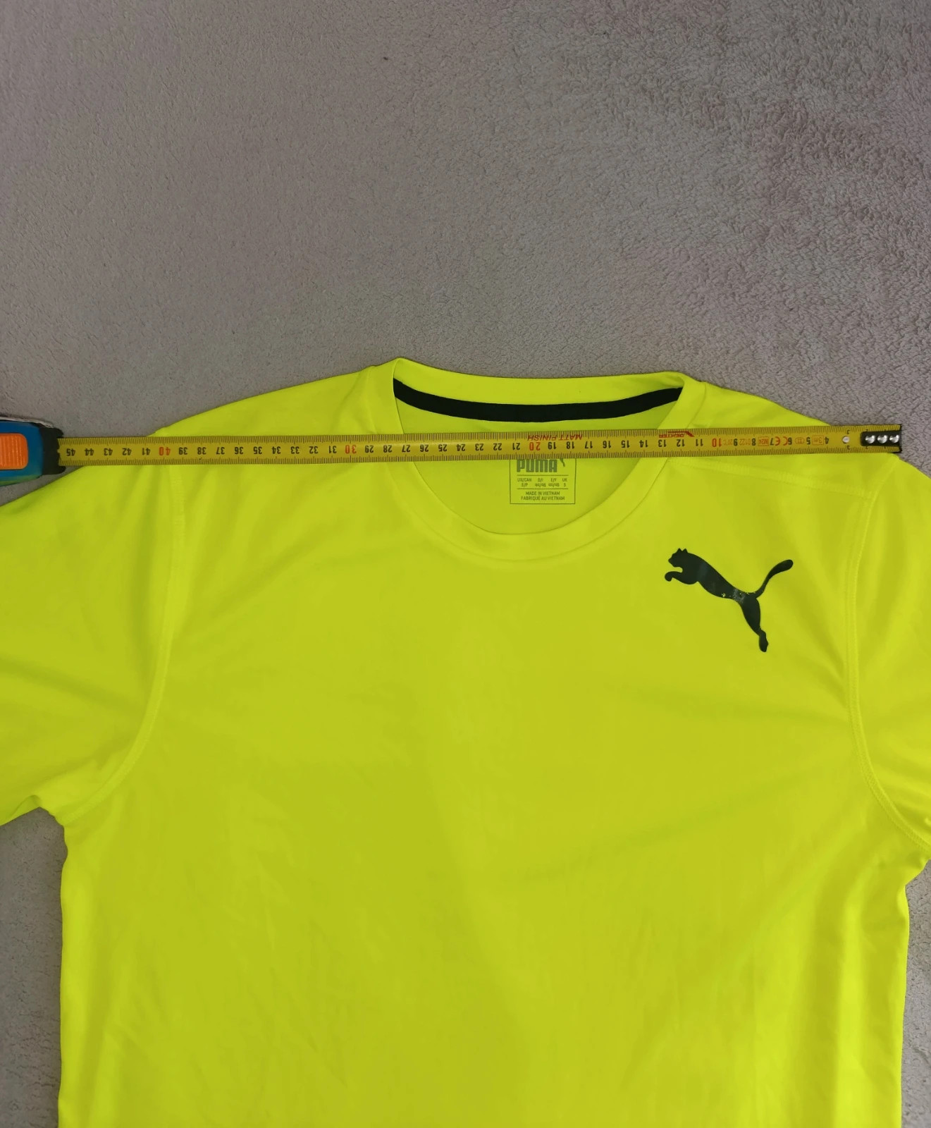 Camiseta Deportiva Puma Amarillo Neón Hombre | Manga Corta Running Gym – Puma – taille S 3