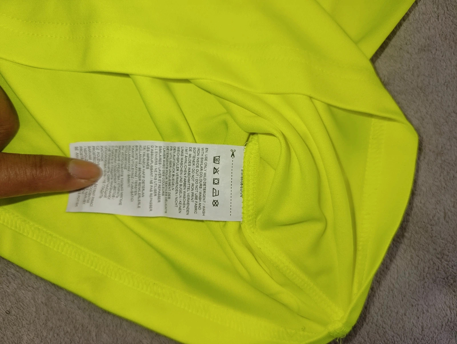 Camiseta Deportiva Puma Amarillo Neón Hombre | Manga Corta Running Gym – Puma – taille S 5