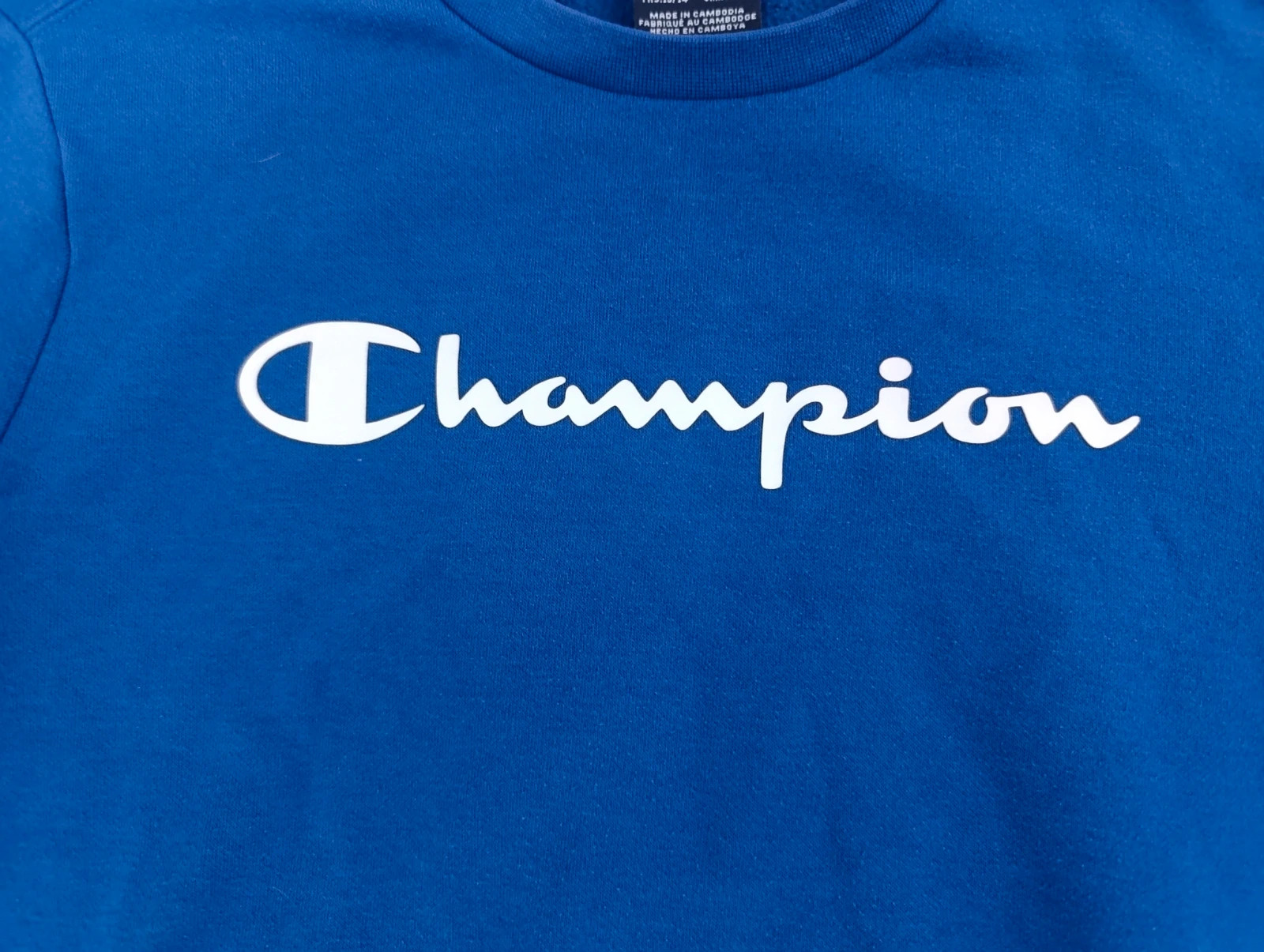 Sudadera Champion azul talla S para hombre y mujer – Champion – taille XS 4