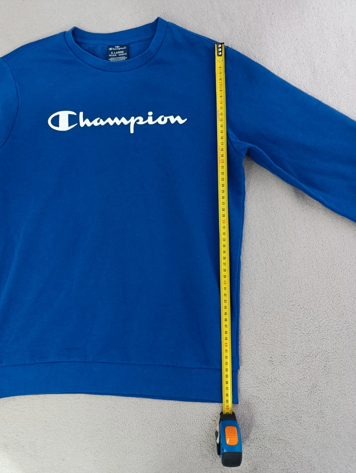 Sudadera Champion azul talla S para hombre y mujer – Champion – taille XS 5