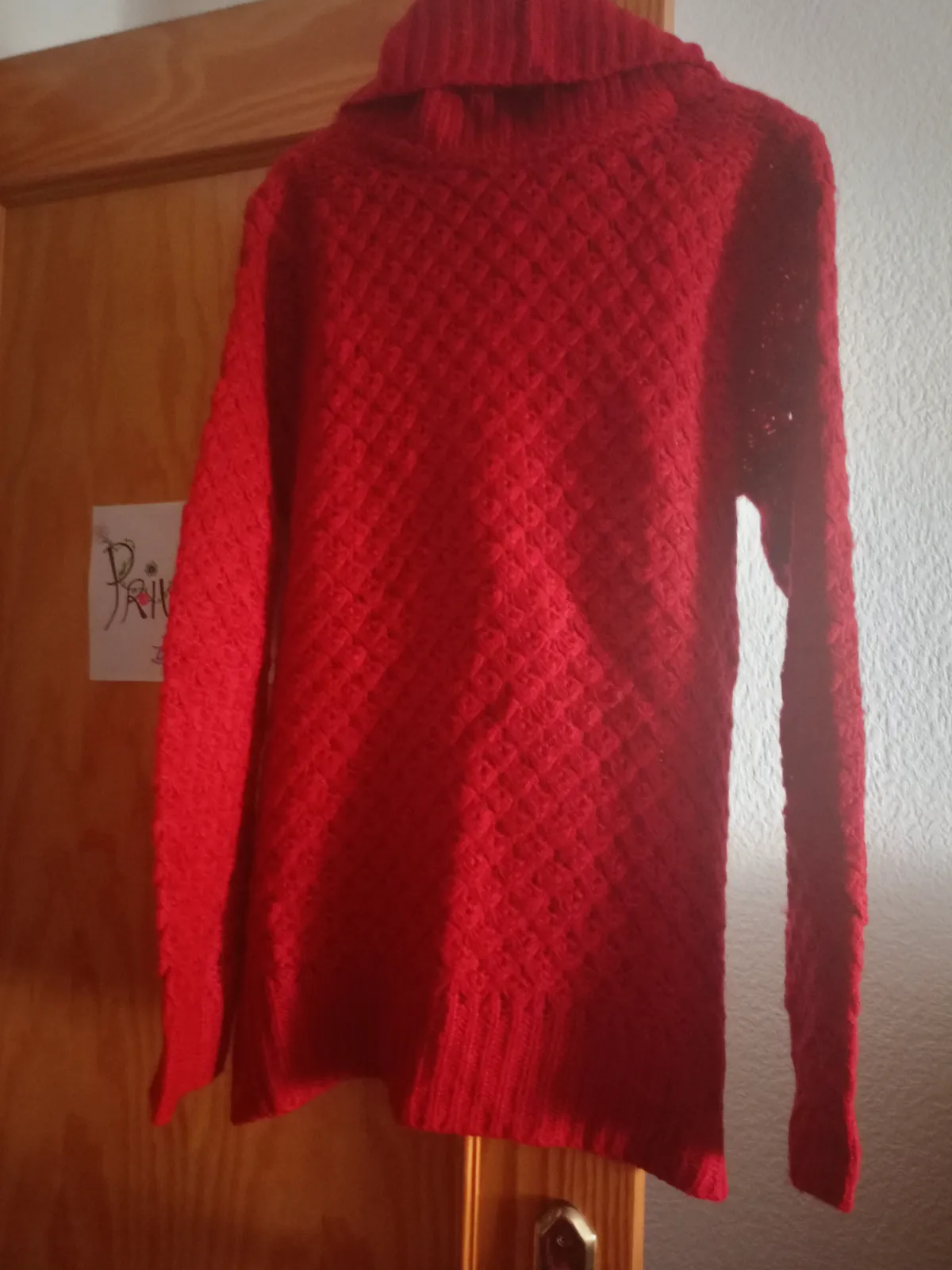 Jersey de lana rojo – Formula joven – taille L 3