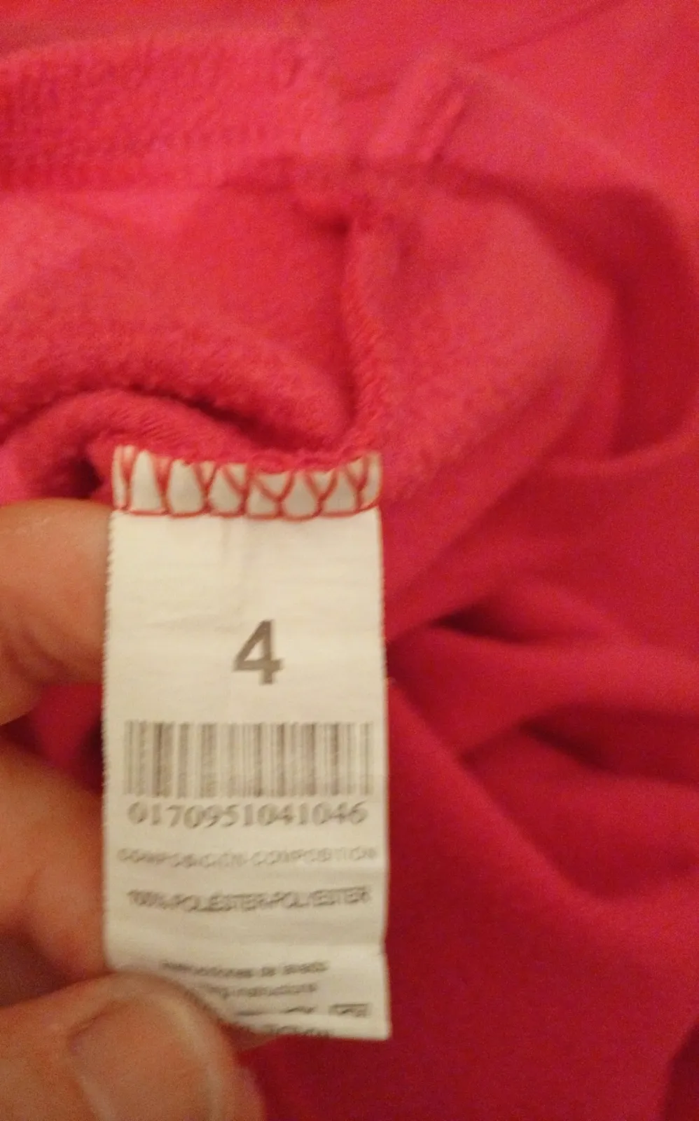 Polar rojo – Up – taille XS 4