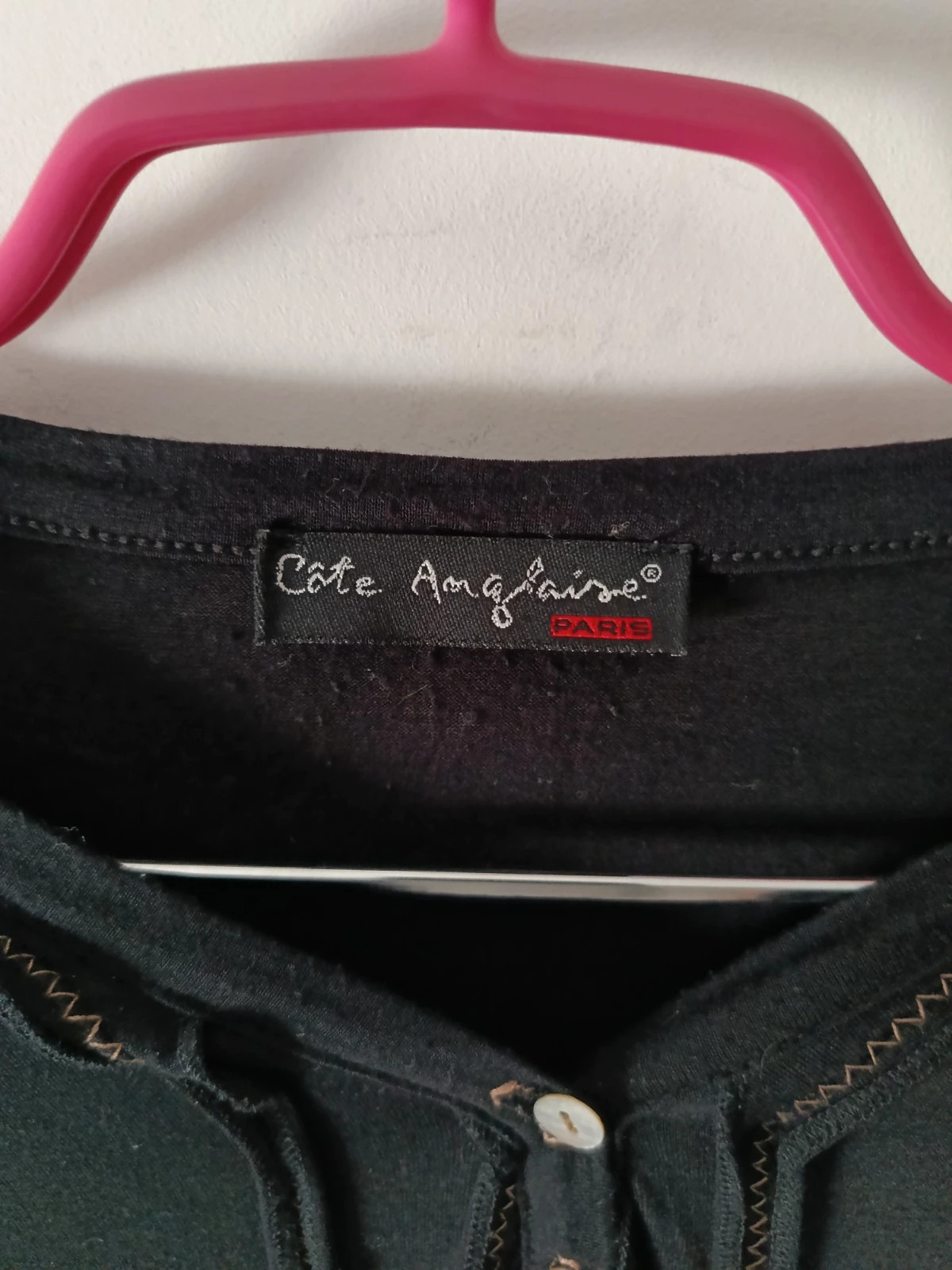 💛Je vends ce t-shirt style côte anglaise noir💛 – Côte anglaise – taille M / 38 / 10 3