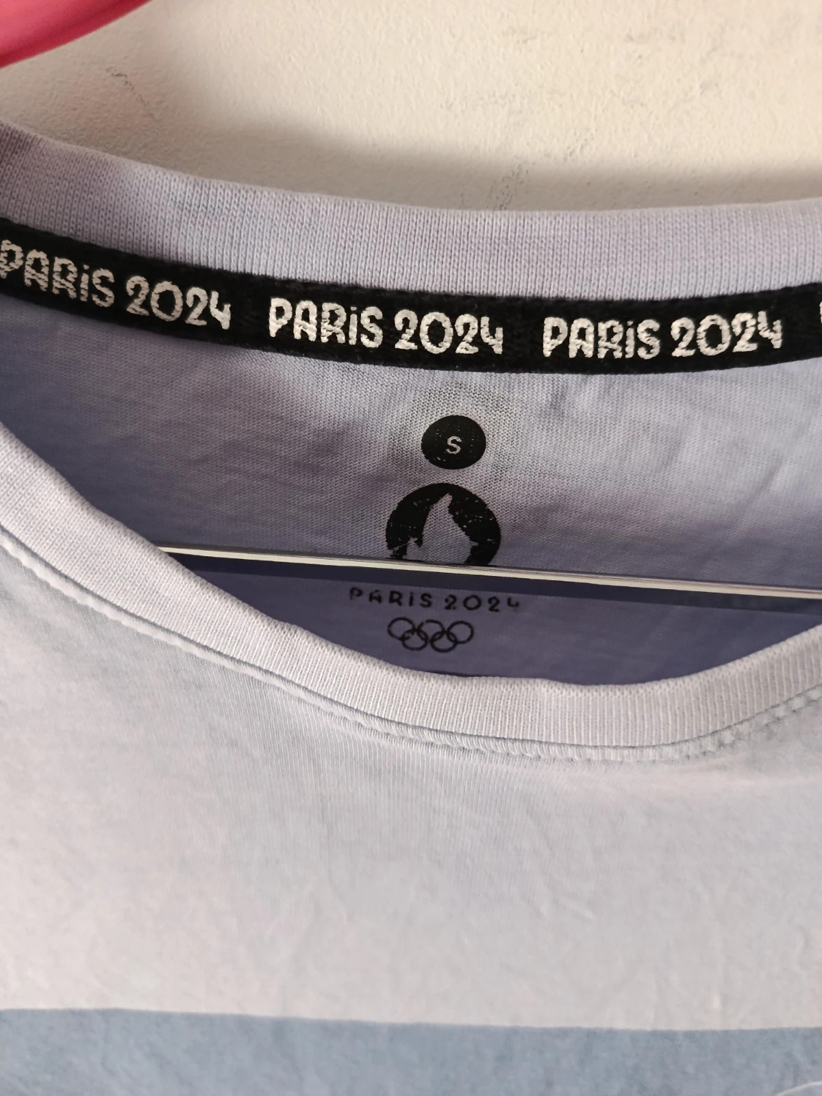 💛Je vends ce t-shirt violet à manches courtes💛 – Paris 2024 – taille S 3