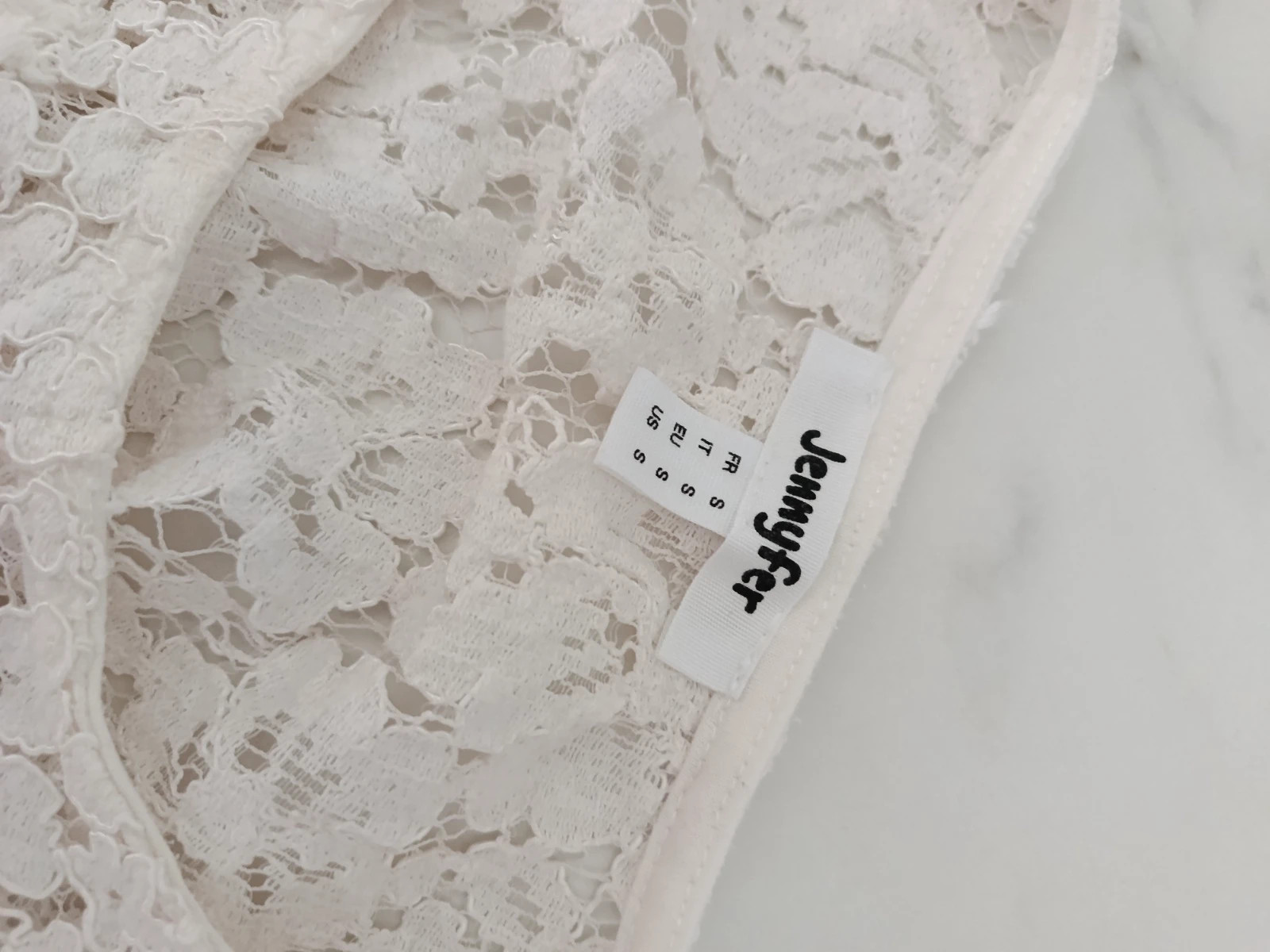 💛Je vends ce joli haut blanc de la marque Jennyfer💛 – Jennifer – taille S / 36 / 8 3