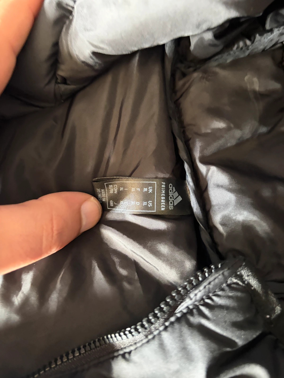 Doudoune à Capuche Adidas Noire - Taille XL – adidas – taille XL 3