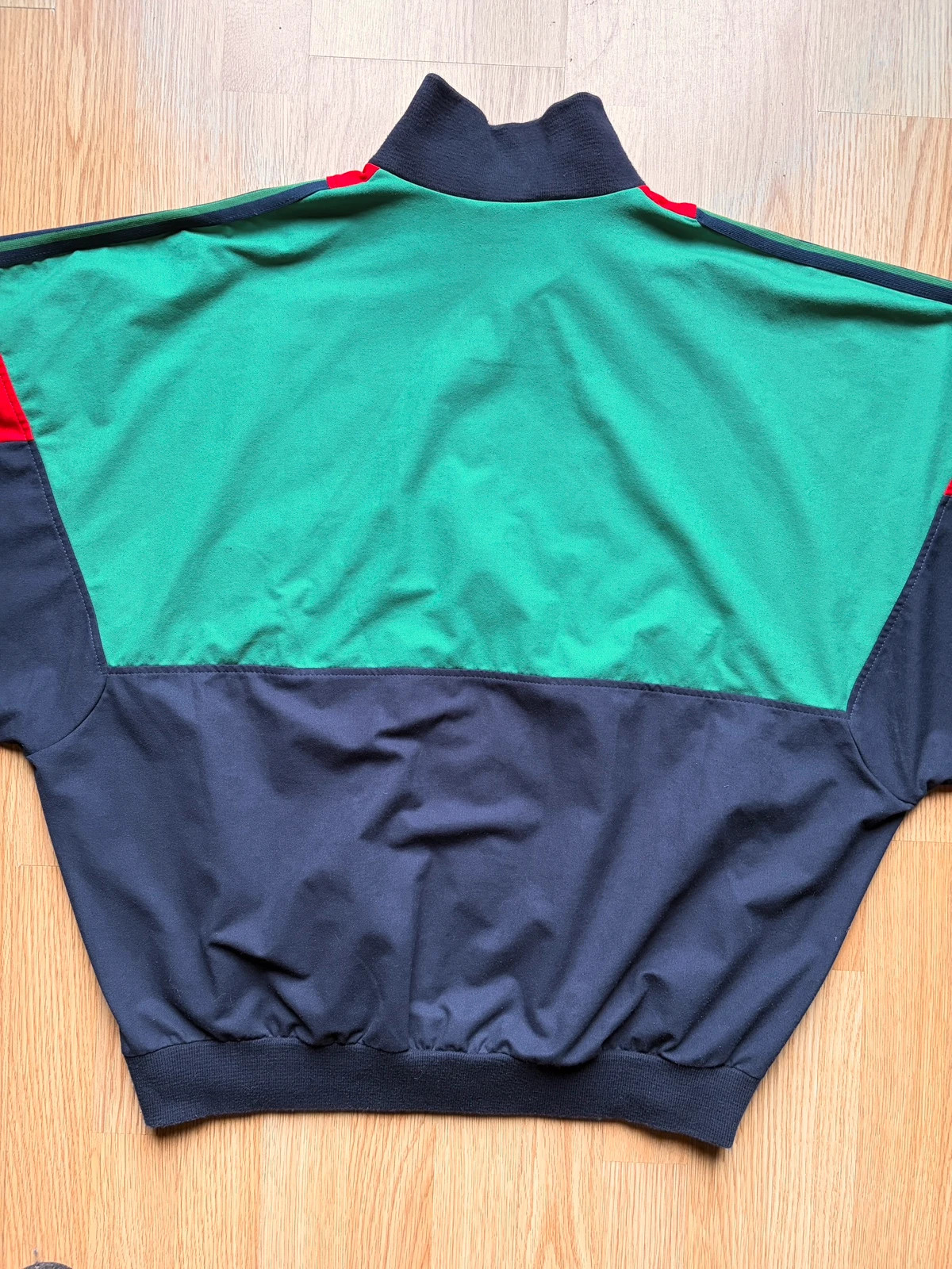 Veste de survêtement Adidas vintage 80s Made in France Ventex colorblock L – adidas – taille L 2