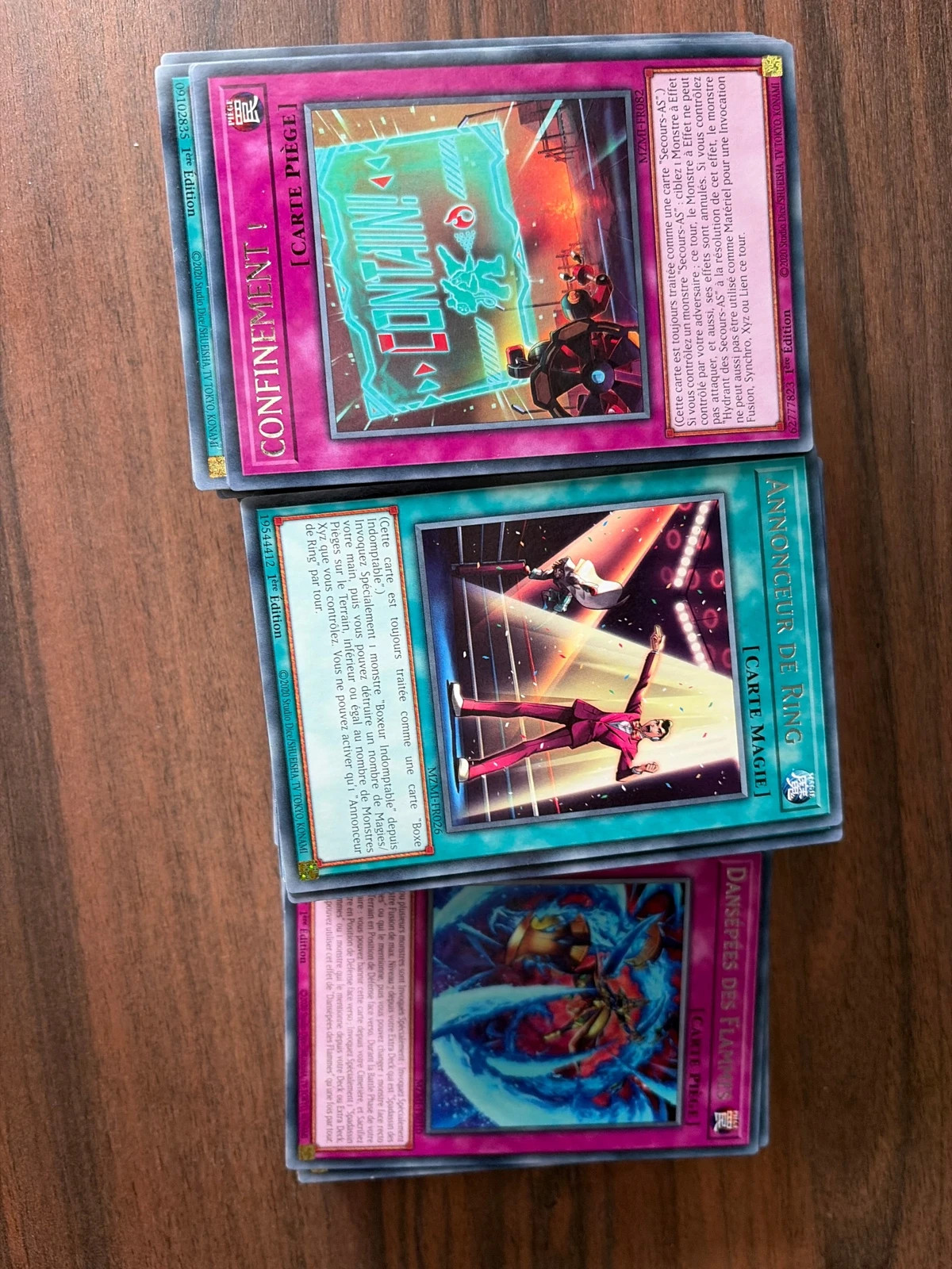 Lot 235 Cartes Yu-Gi-Oh FR Communes Unco avec Doublons (Ideal Decks – Yu-Gi-Oh! 3