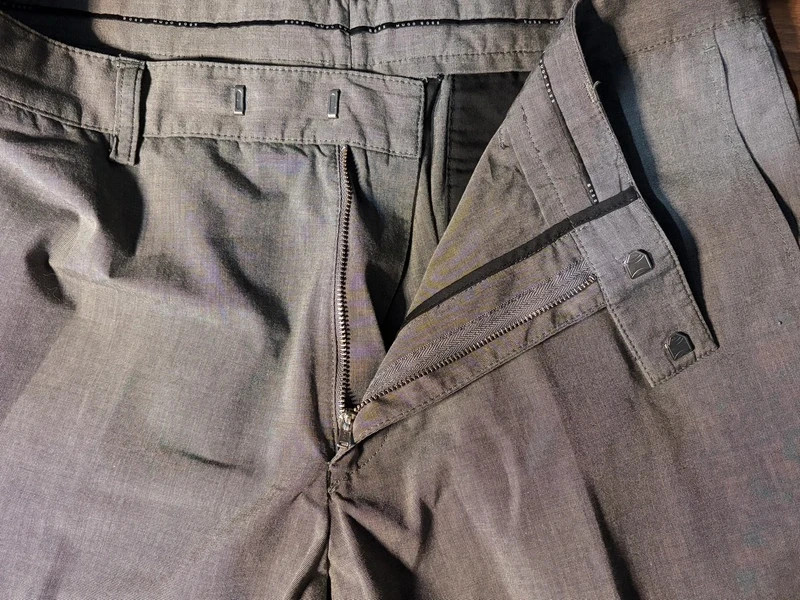 Pantalon Hugo Boss Chuck-W gris chiné 100% coton taille 54 / XL – Hugo Boss – taille XL 5