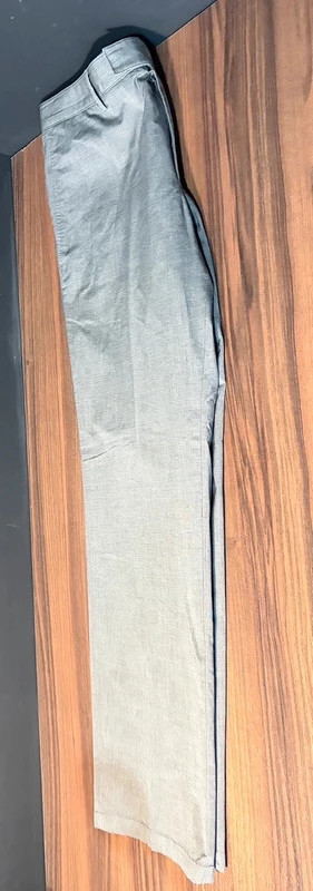 Pantalon Hugo Boss Chuck-W gris chiné 100% coton taille 54 / XL – Hugo Boss – taille XL 3