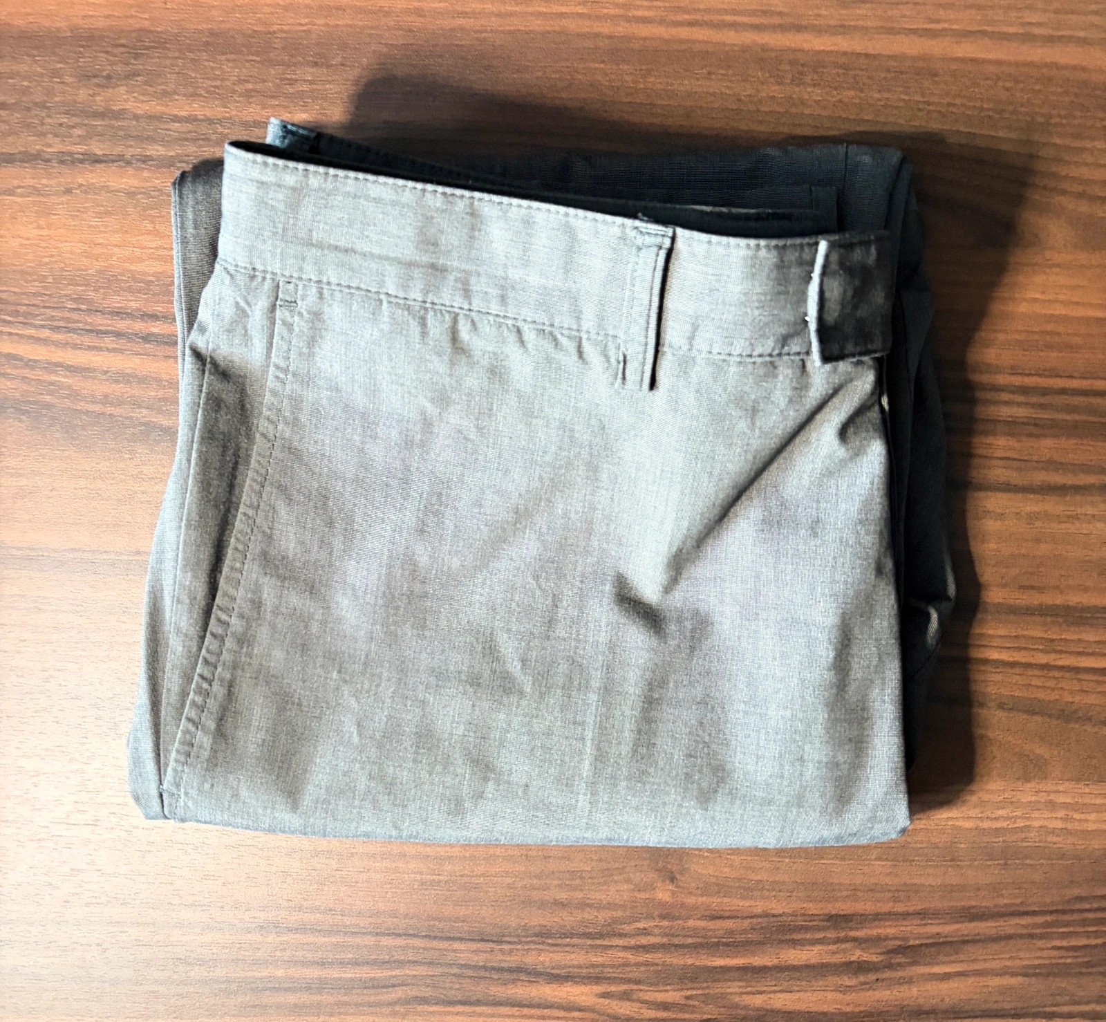 Pantalon Hugo Boss Chuck-W gris chiné 100% coton taille 54 / XL