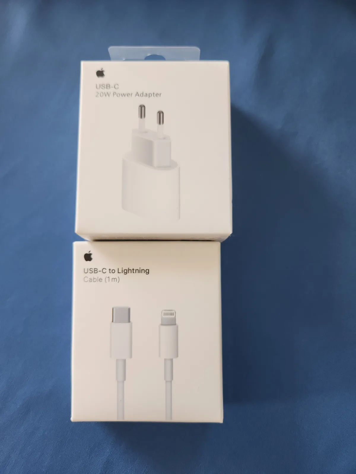 Apple USB-C 20W Power Adapter + câble 2