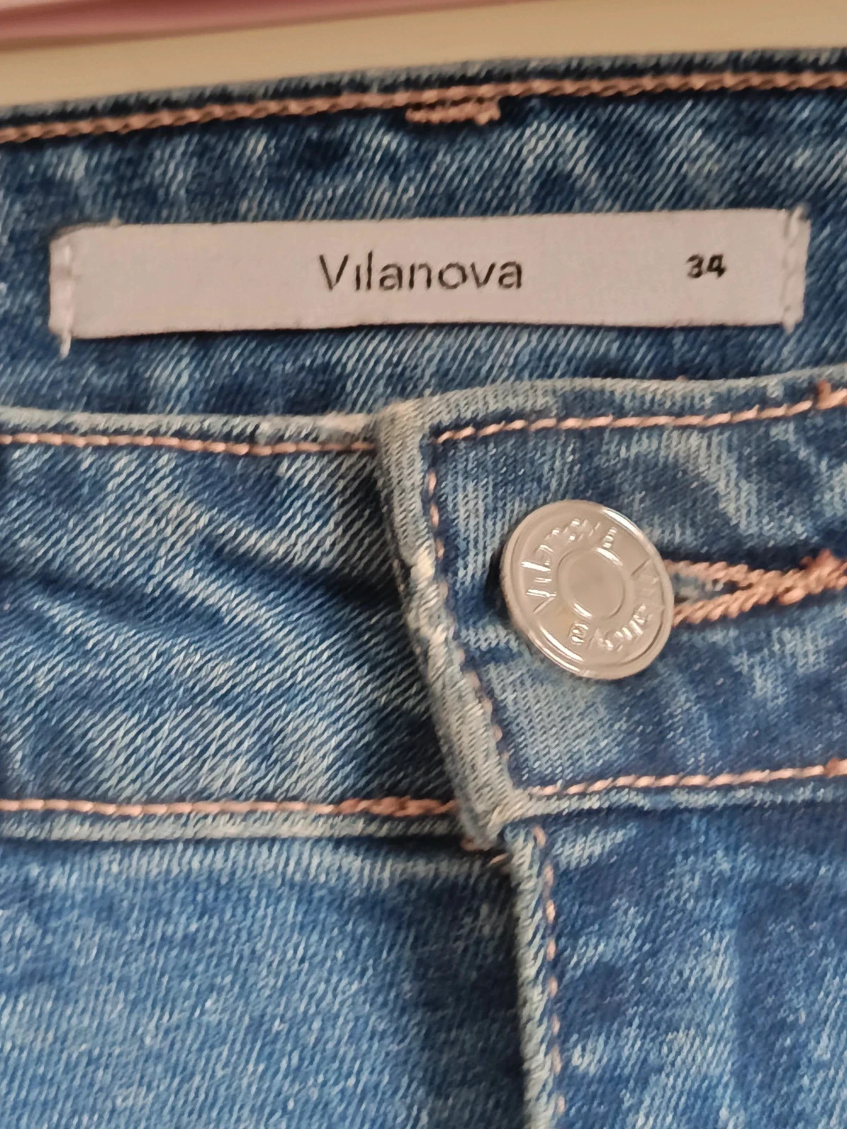 Jeans Vilanova Mom Slim con Brillos🔥🔥 – Vilanova – taille XS / 34 / 6 3