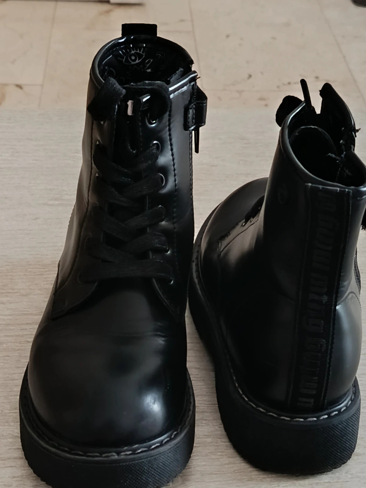 Botines Militares Negros MTNG 🔥🔥 – Mustang – taille 34 3