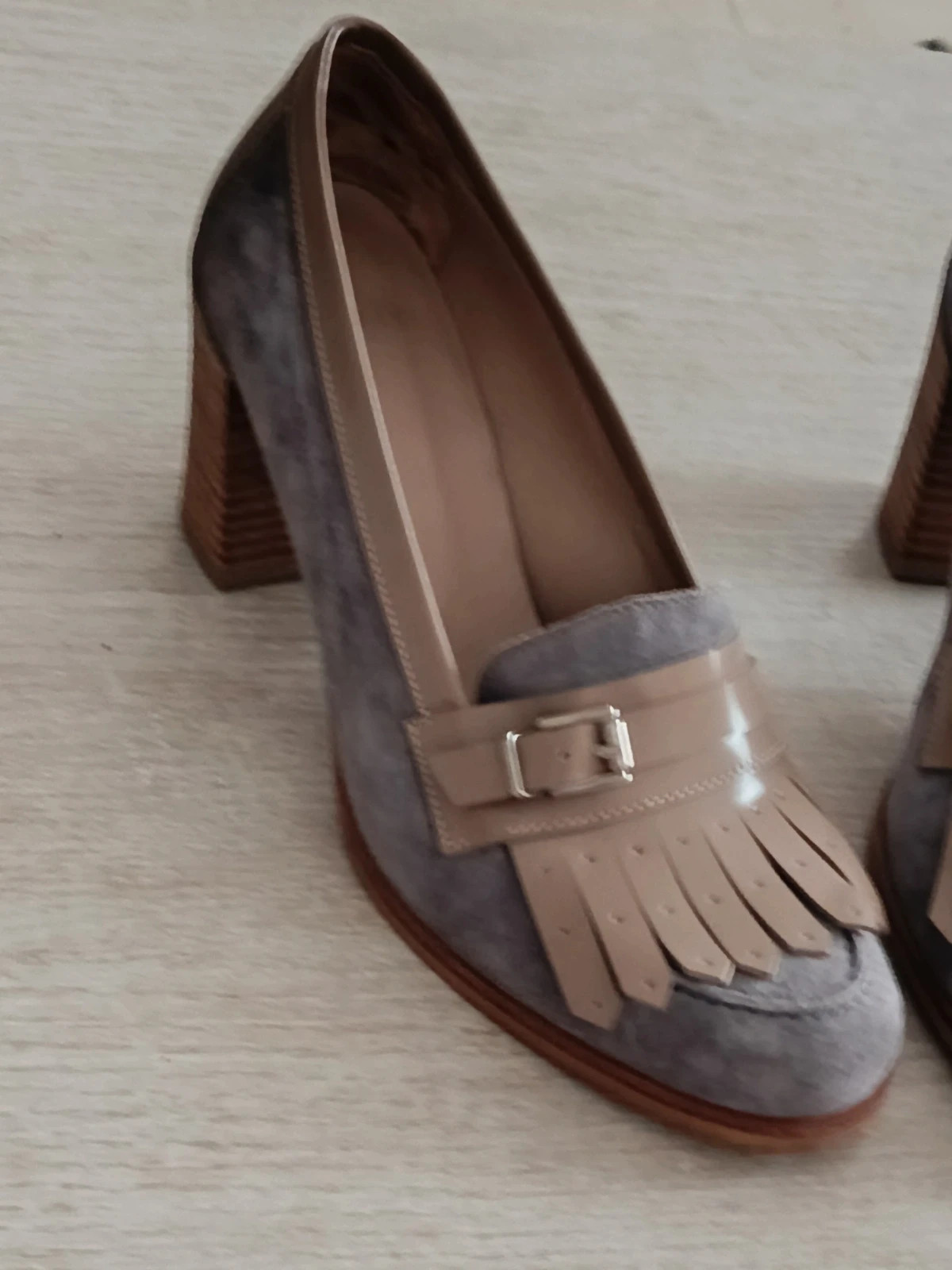 Mocasines de ante y charol Flavio Menorca 🔥🔥37 – Flavio Menorca – taille 37 2